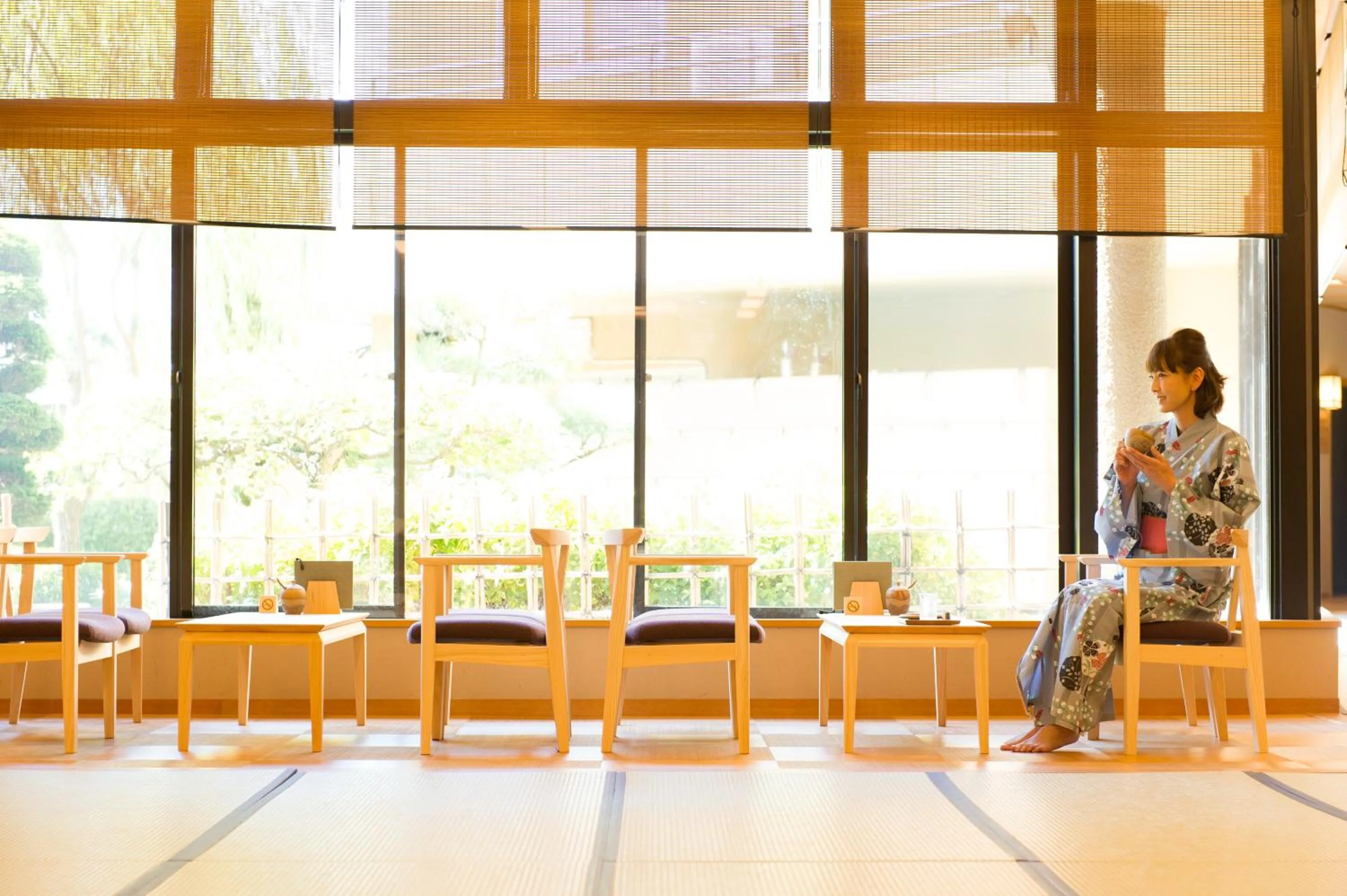 Lobby or reception in Kifuno Sato