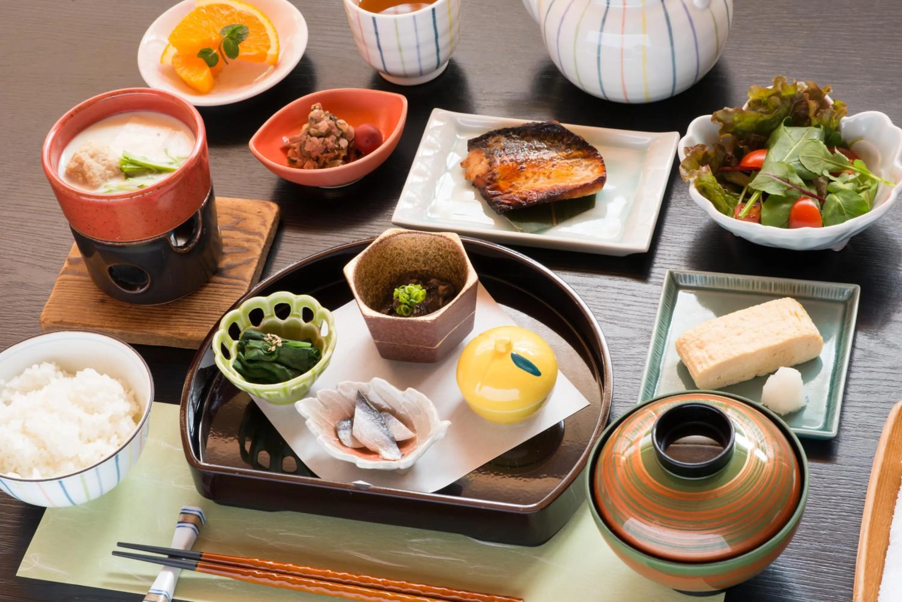 Breakfast in Kifuno Sato