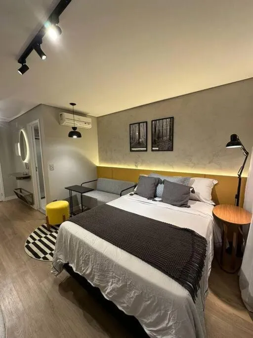 Studio decorado próximo ao Parque Ibirapuera