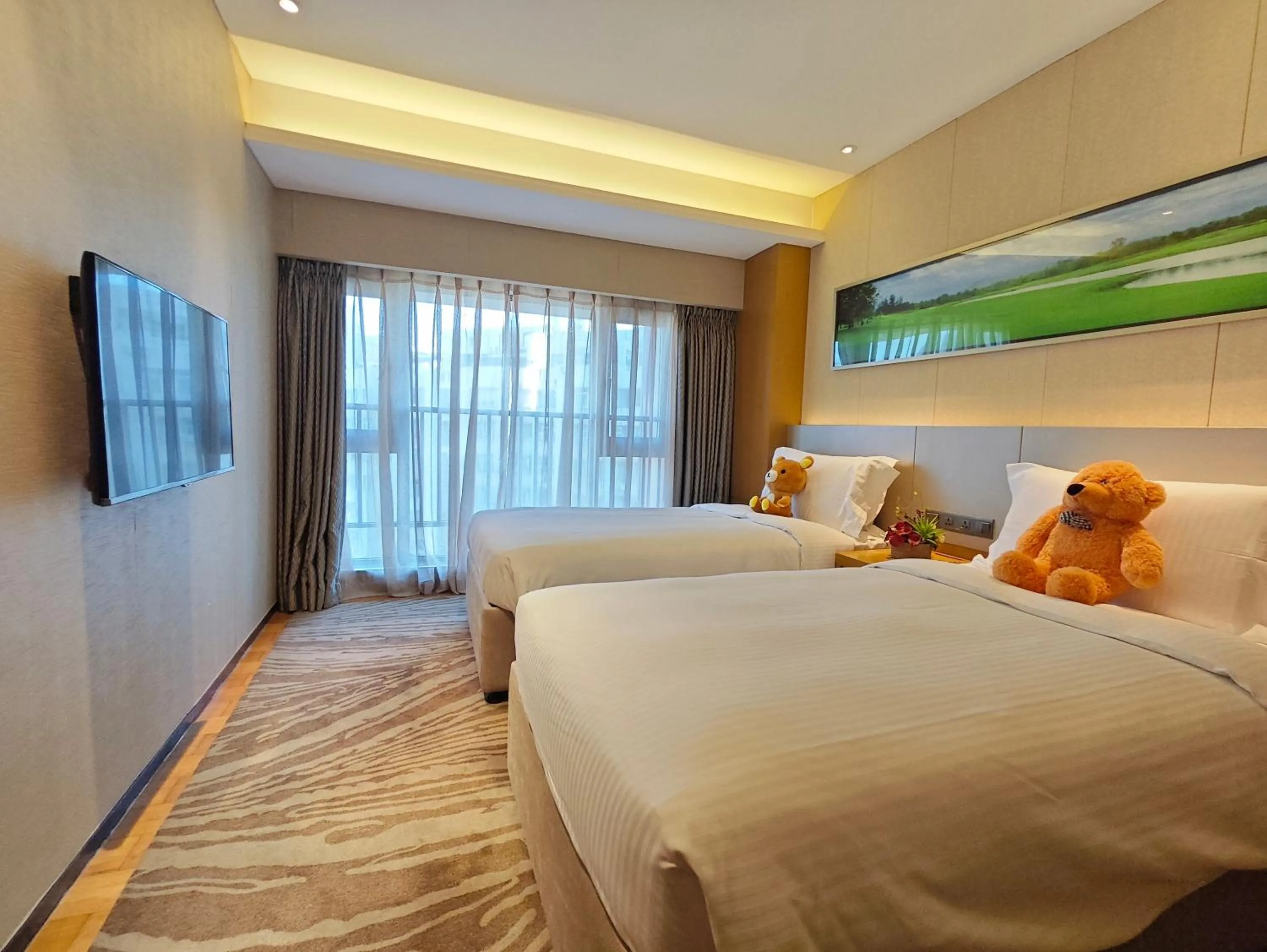 Bedroom, Bed in Somerset Grandview Shenzhen