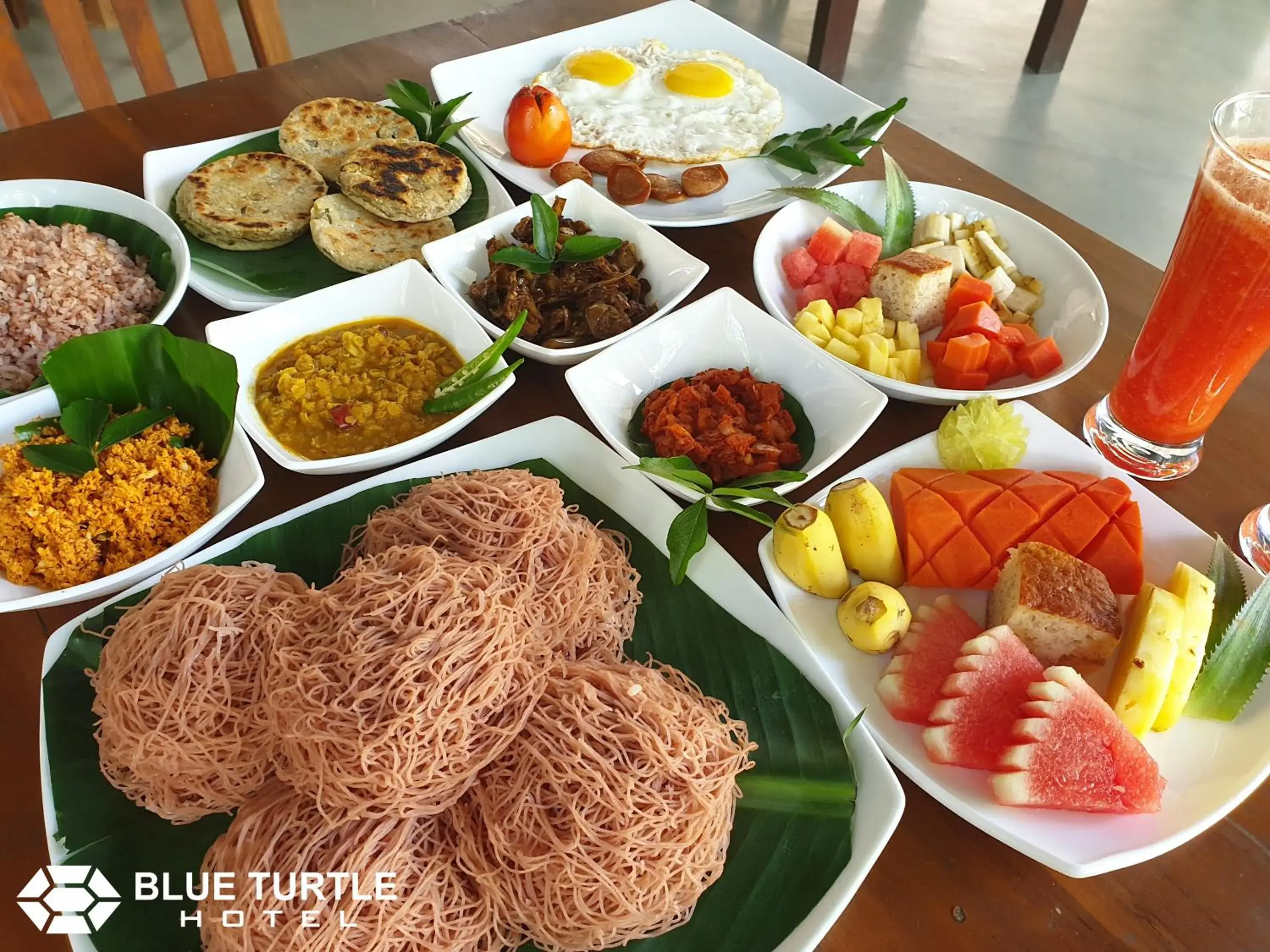 Food and drinks in Blue Turtle Hotel Food and drinks in Blue Turtle Hotel