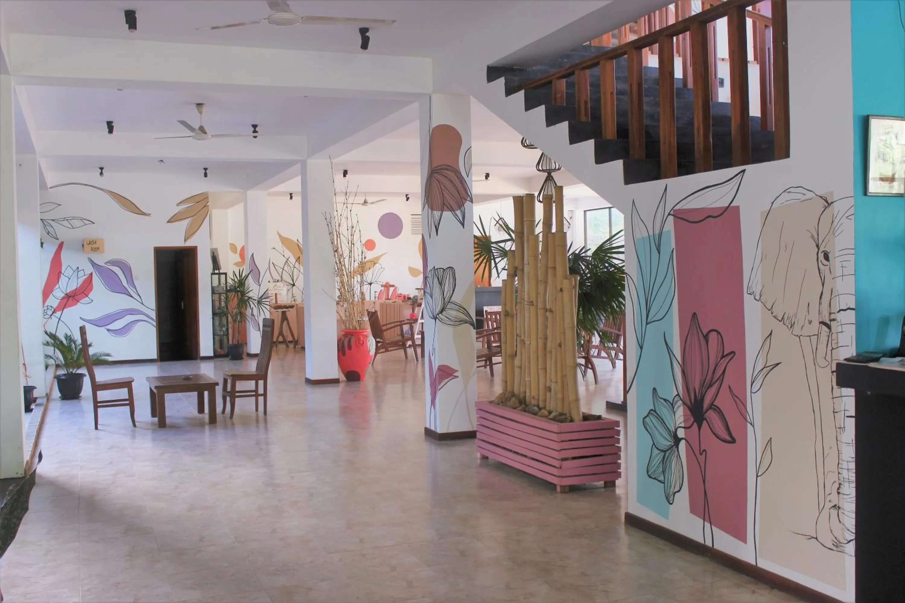 Property building in Blue Turtle Hotel