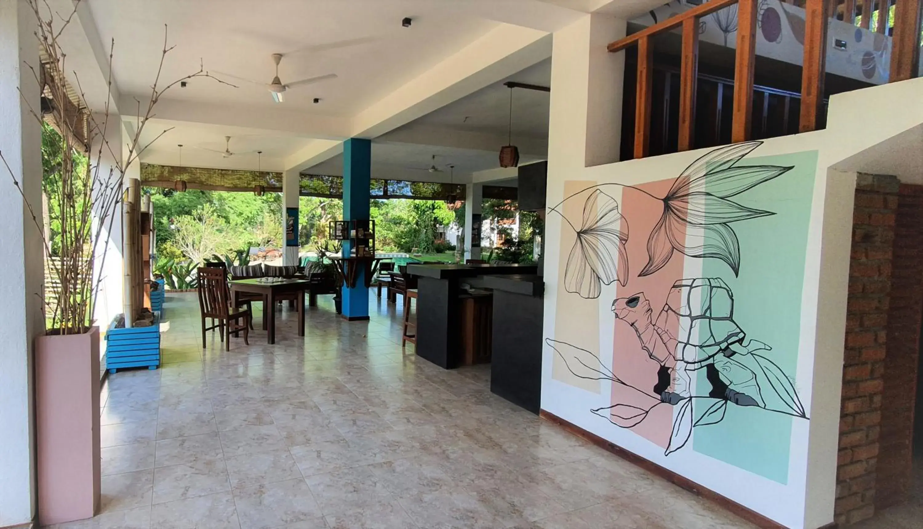 Property building in Blue Turtle Hotel Property building in Blue Turtle Hotel