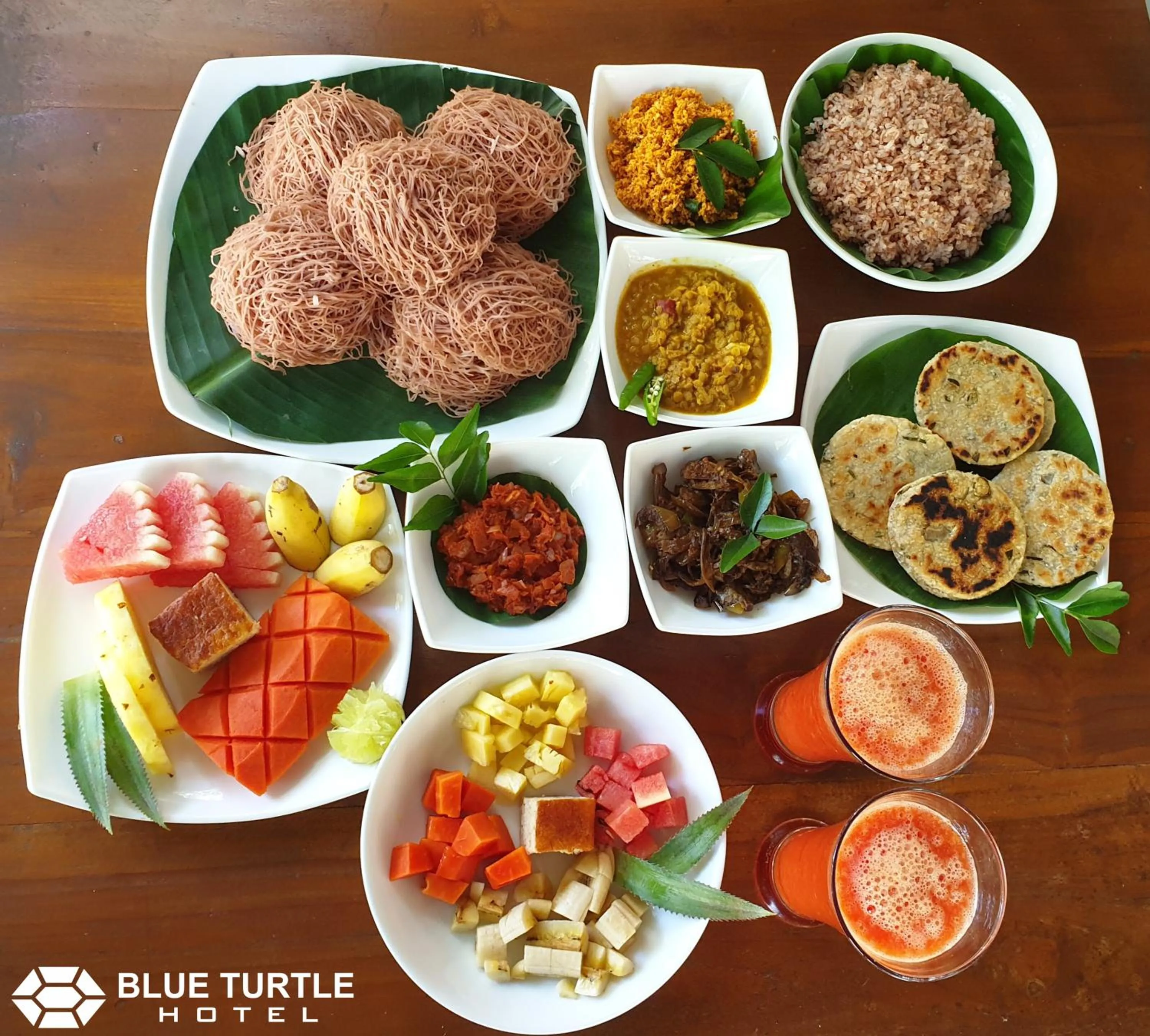 Food close-up in Blue Turtle Hotel