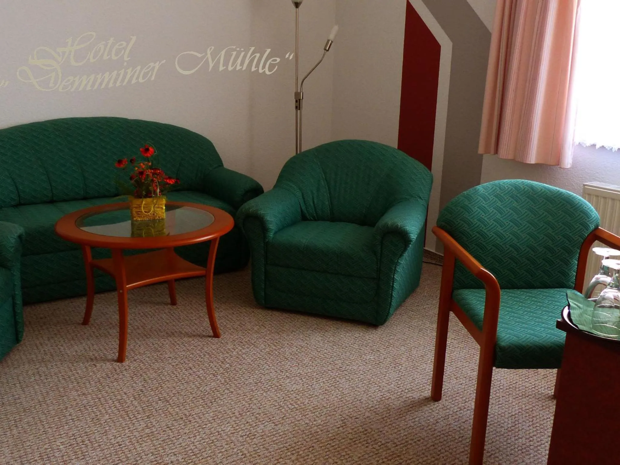 Living room in Hotel Demminer Mühle
