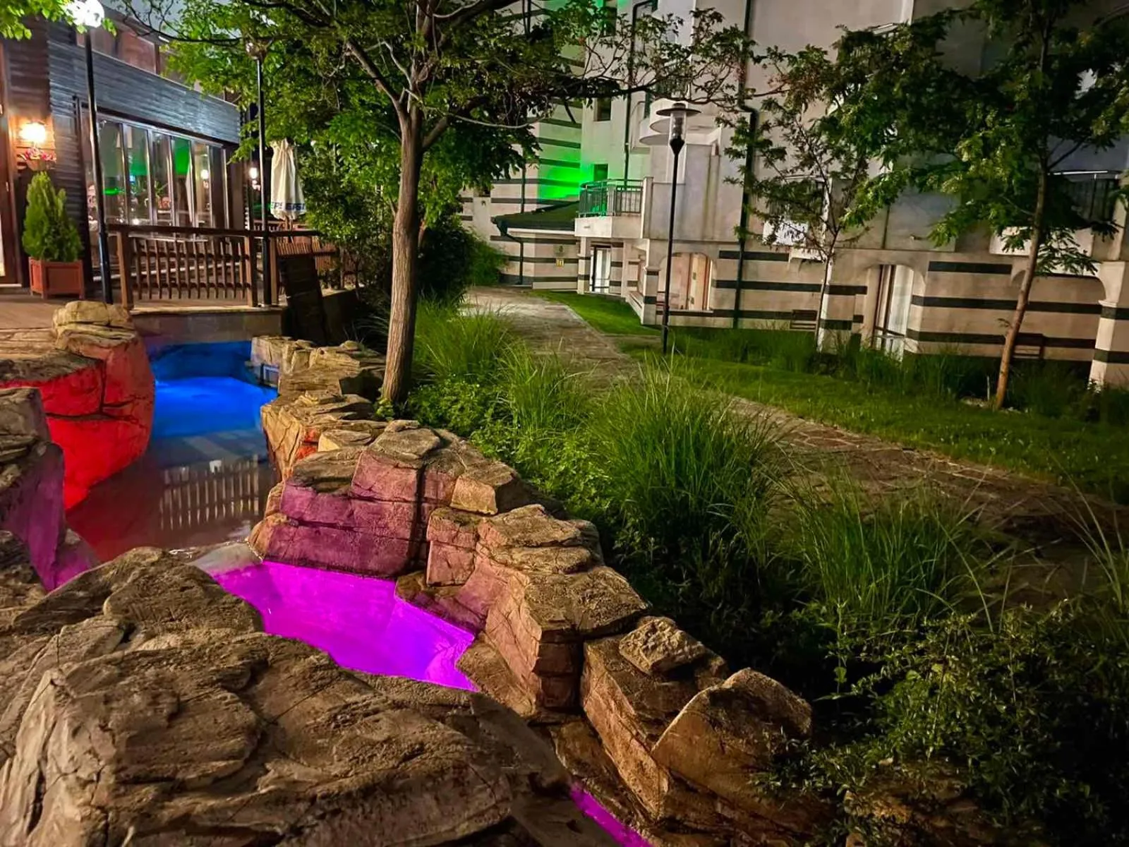 Garden in Emerald Beach Resort & Spa