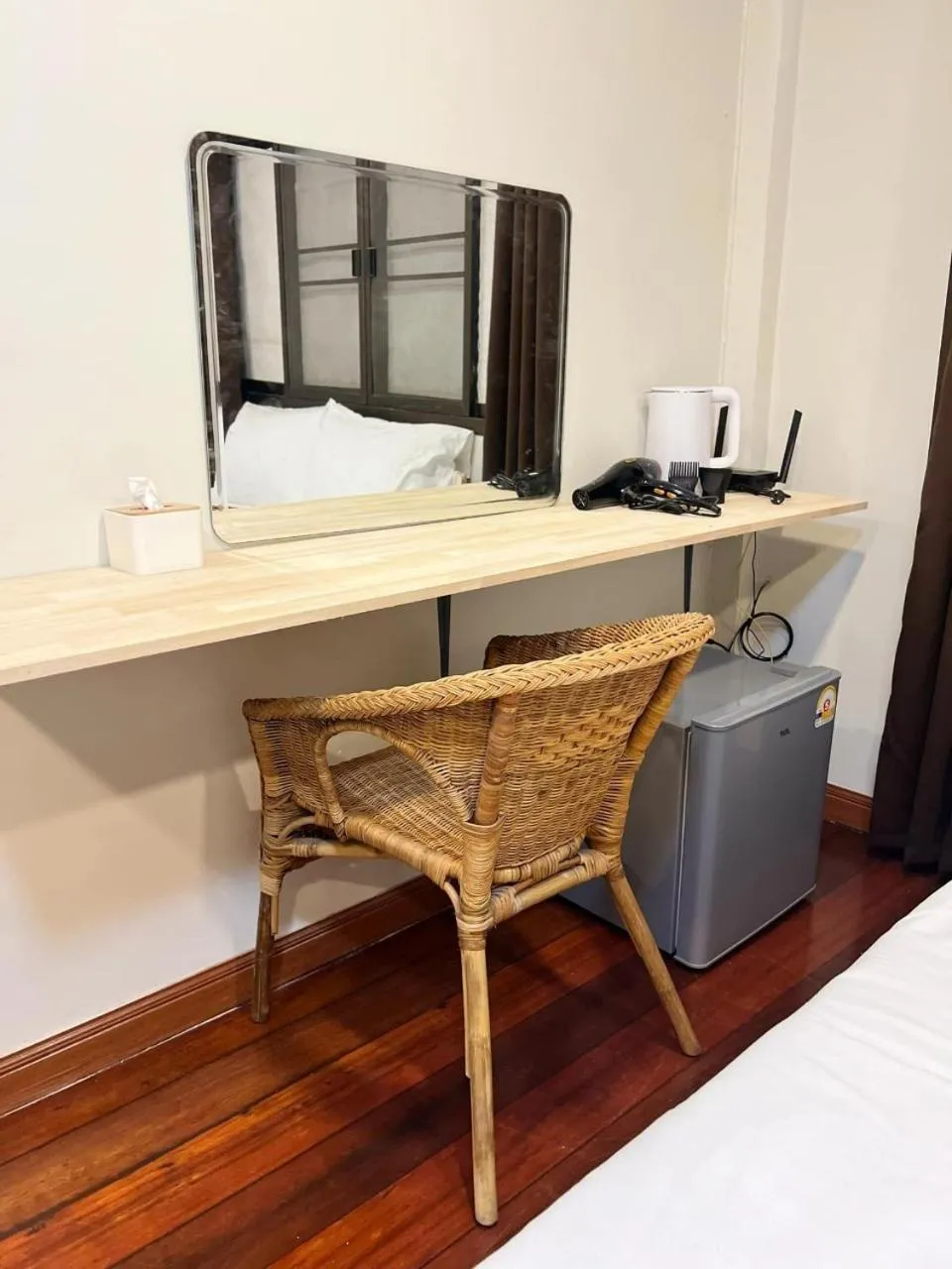 hair dryier, Bed in The Hidden Sao Chingcha