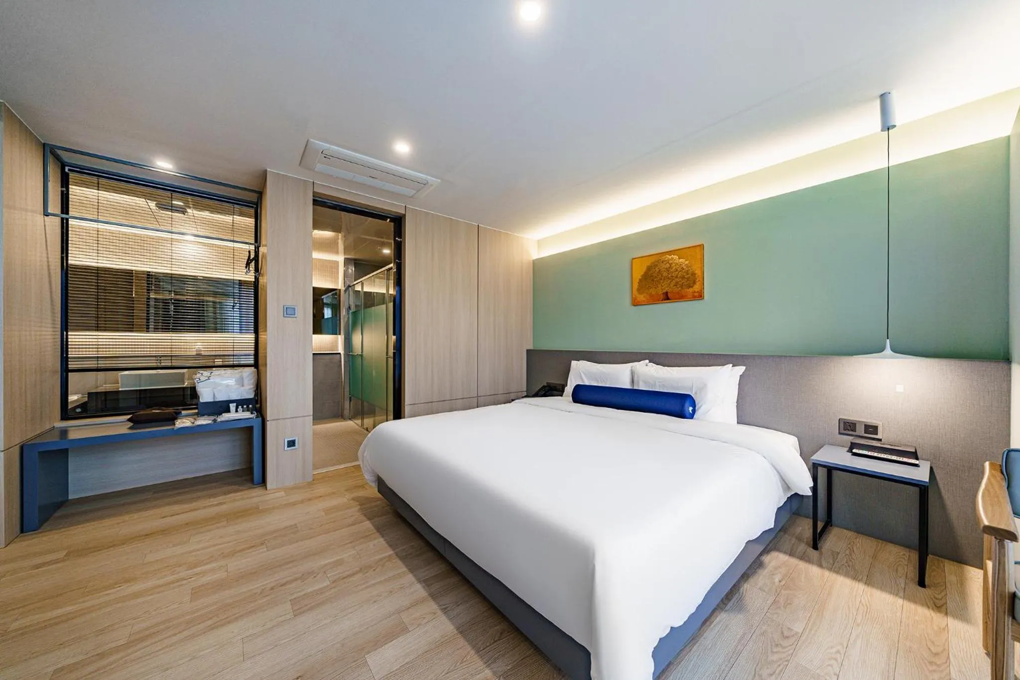 Bed in Hound Hotel Hadan