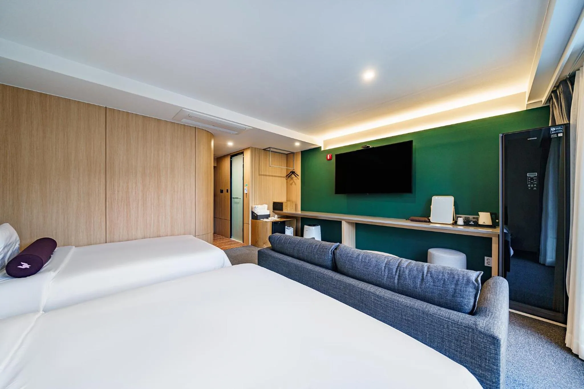 Bed in Hound Hotel Hadan