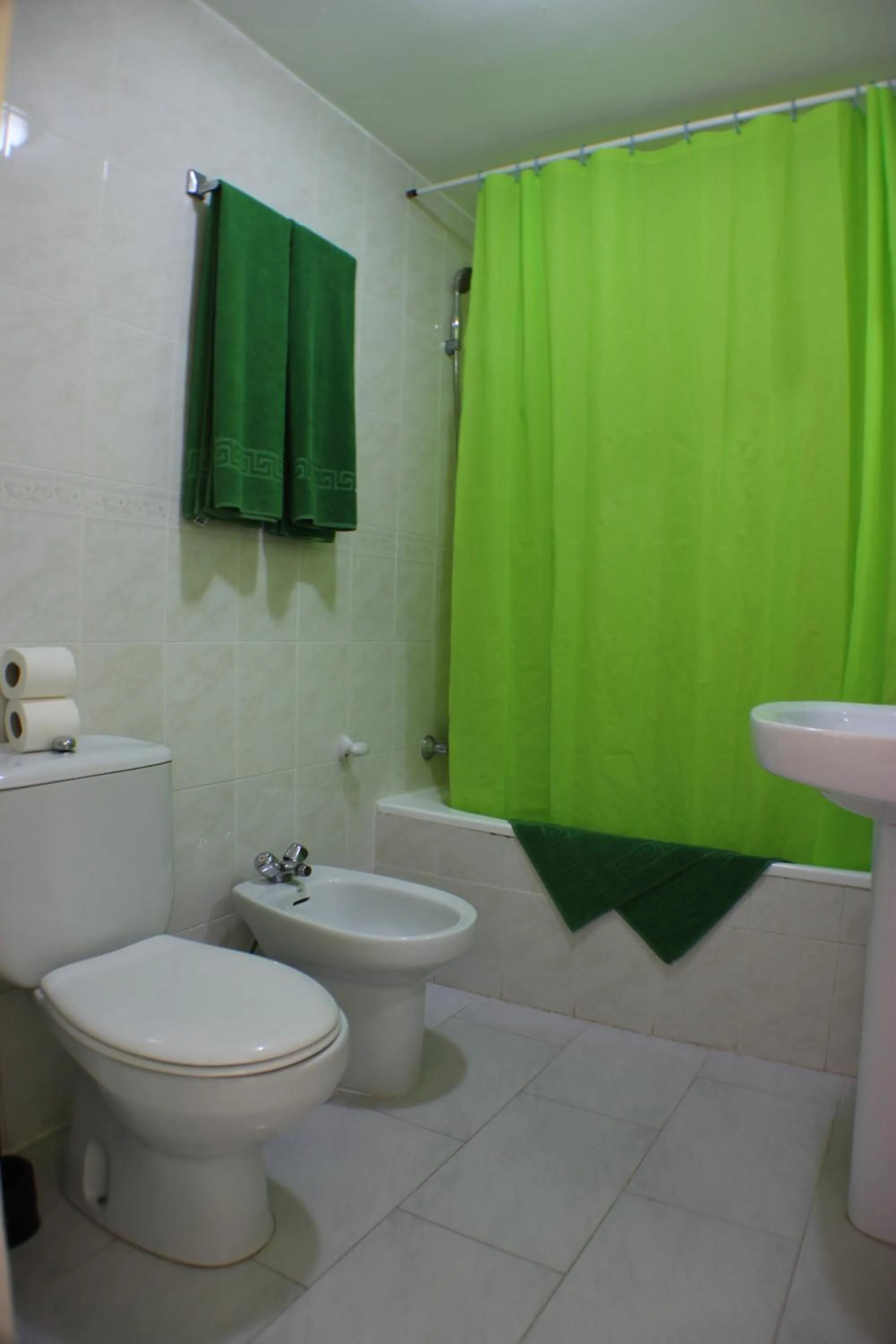 Toilet in Aparthotel la Piramide