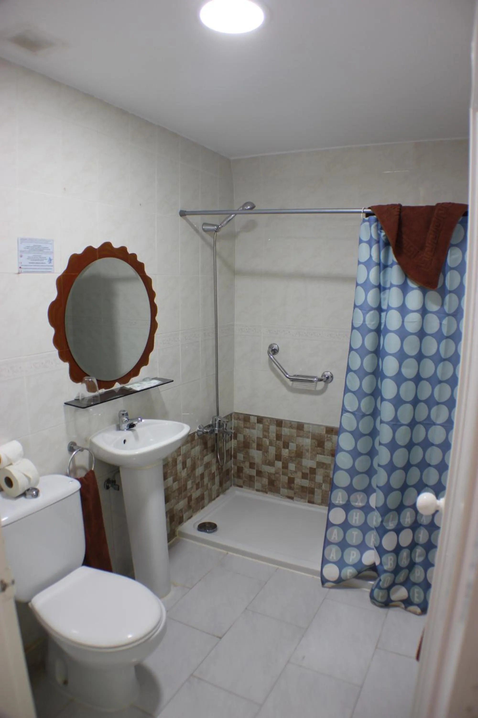 Bathroom in Aparthotel la Piramide