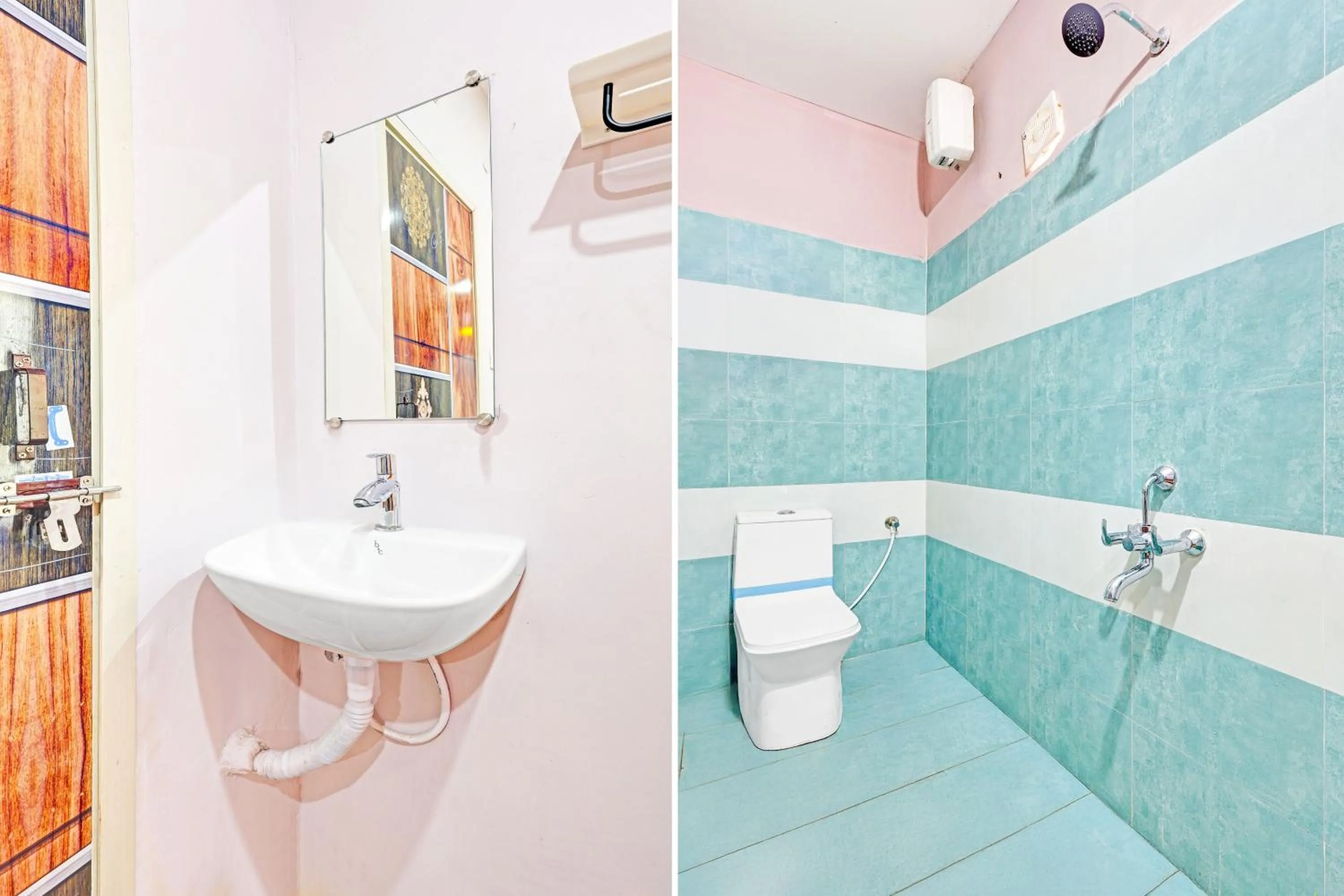 Bathroom in Super Hotel O Ramarvapadu Near ESI Hospital