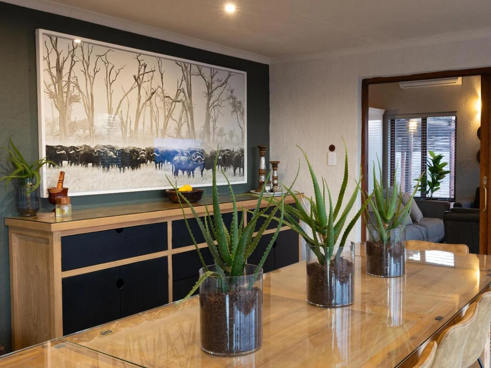 Dining area in Ntoma House