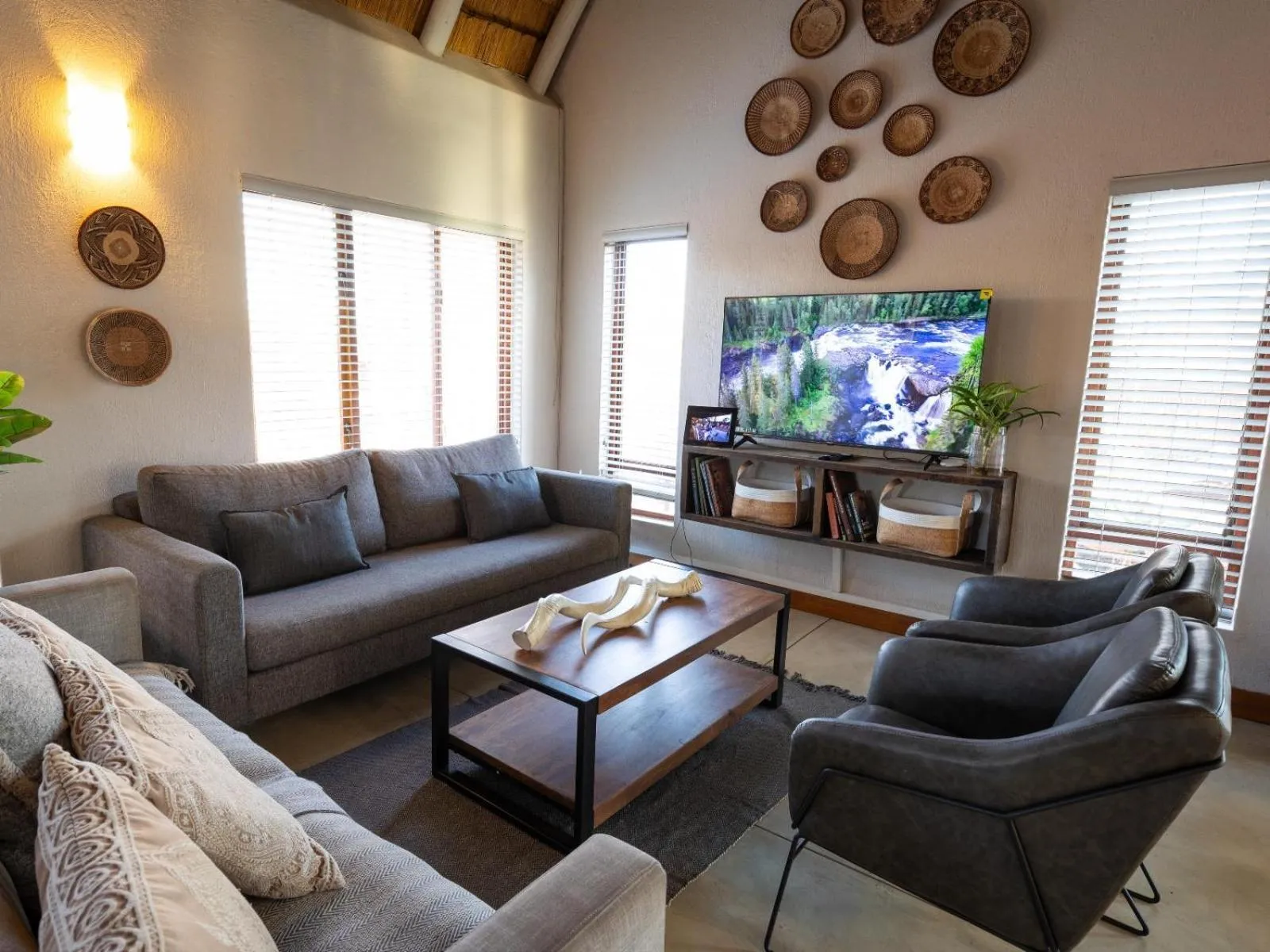 Living room in Ntoma House