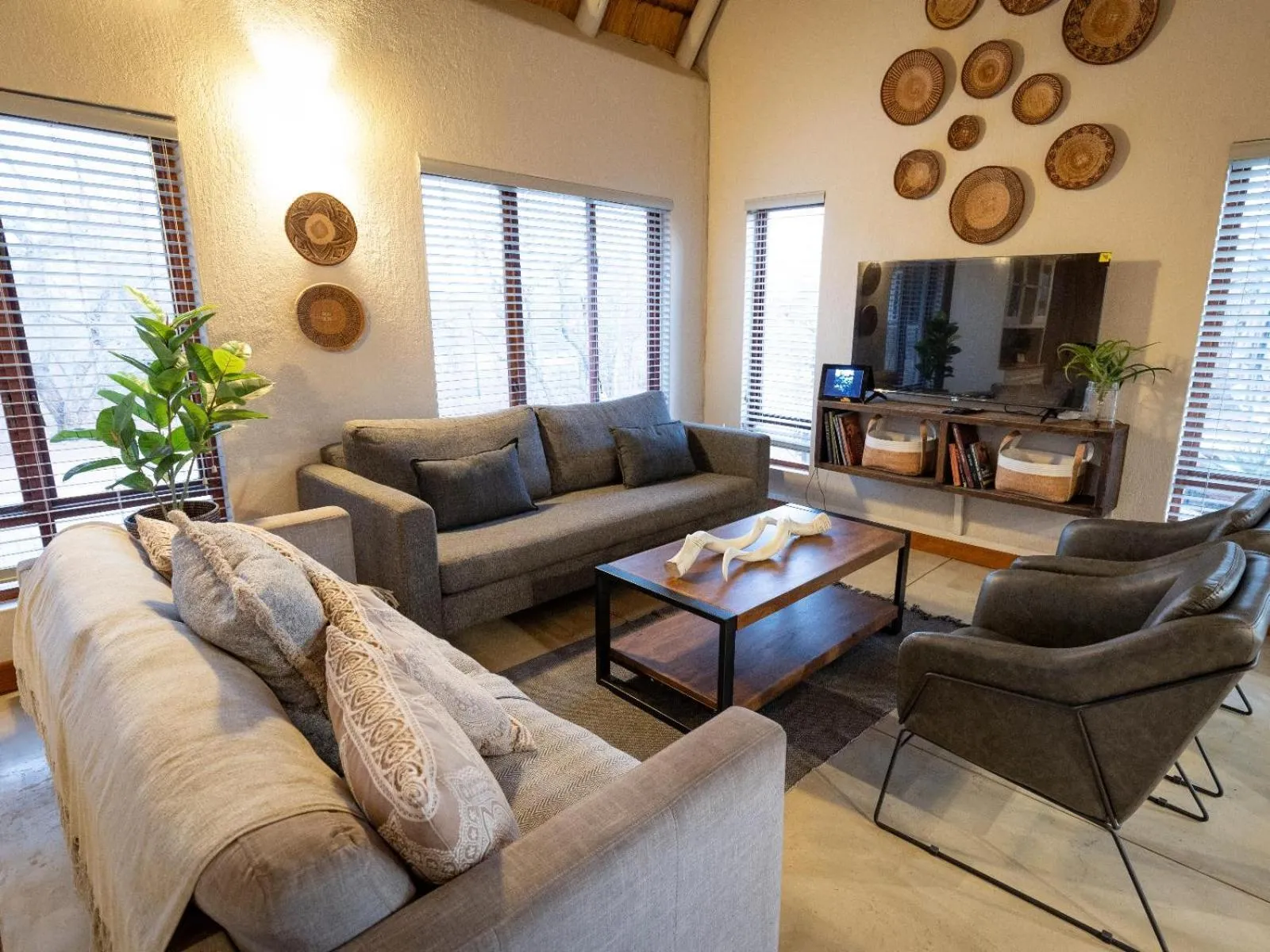 Communal lounge/ TV room in Ntoma House