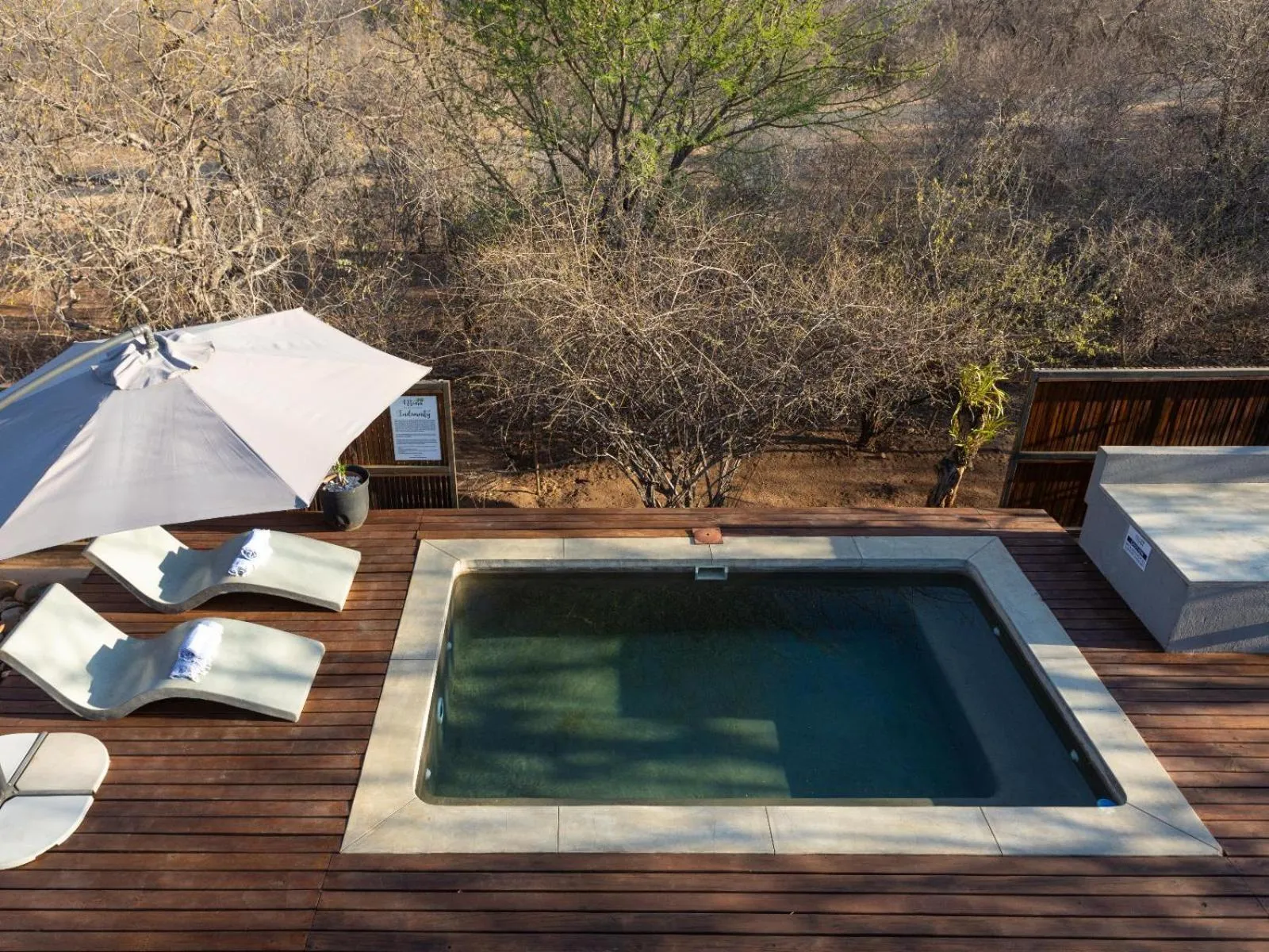 Patio in Ntoma House