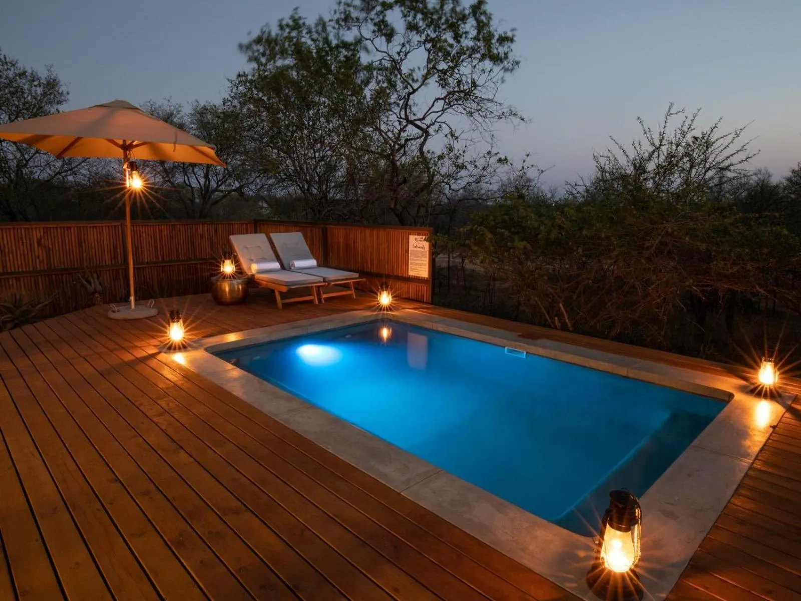 Swimming pool in Ntoma House