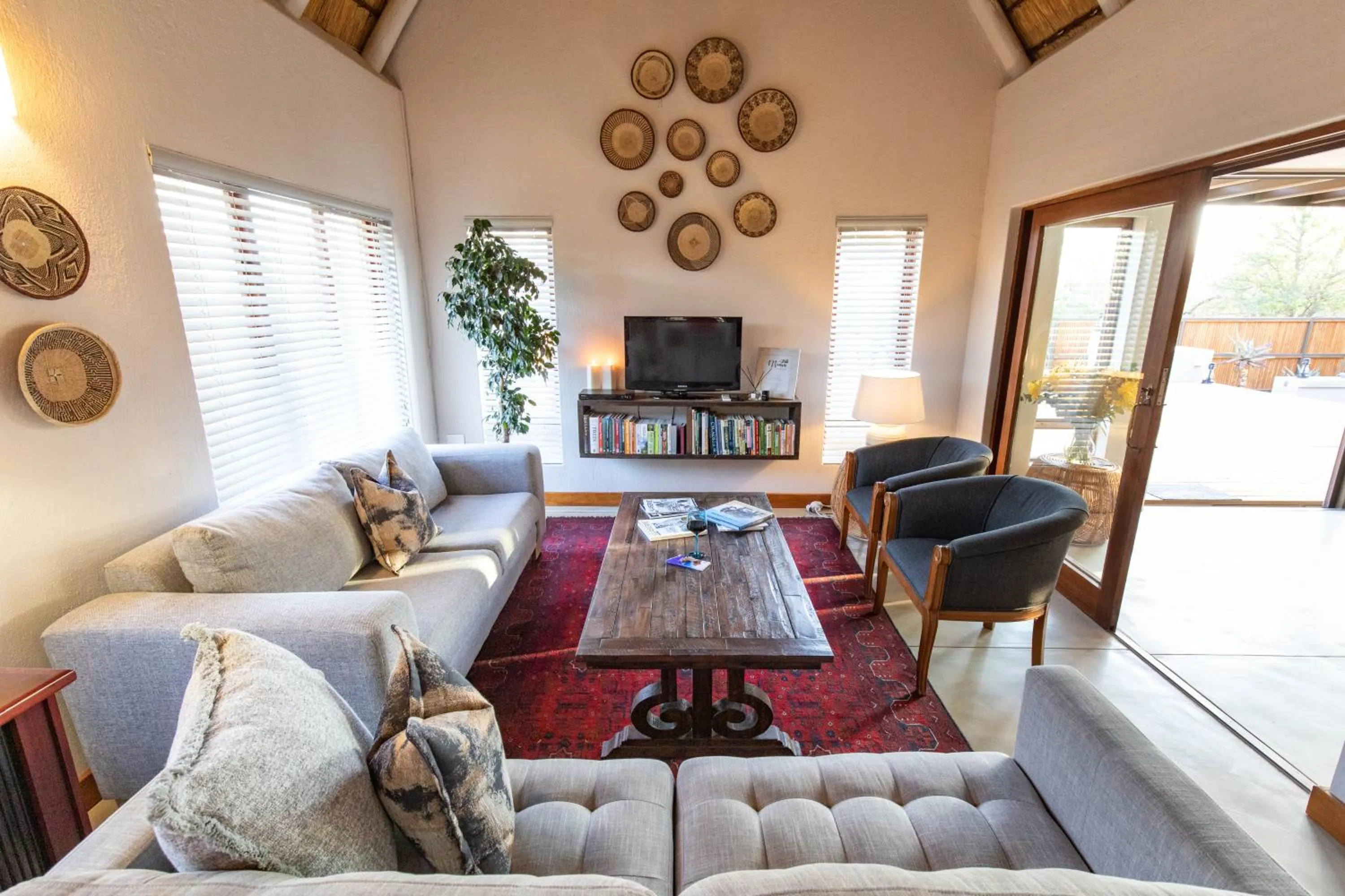 Living room in Ntoma House