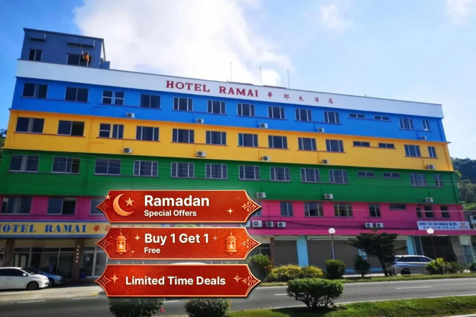 Property building in Hotel O Hotel Ramai Property building in Hotel O Hotel Ramai