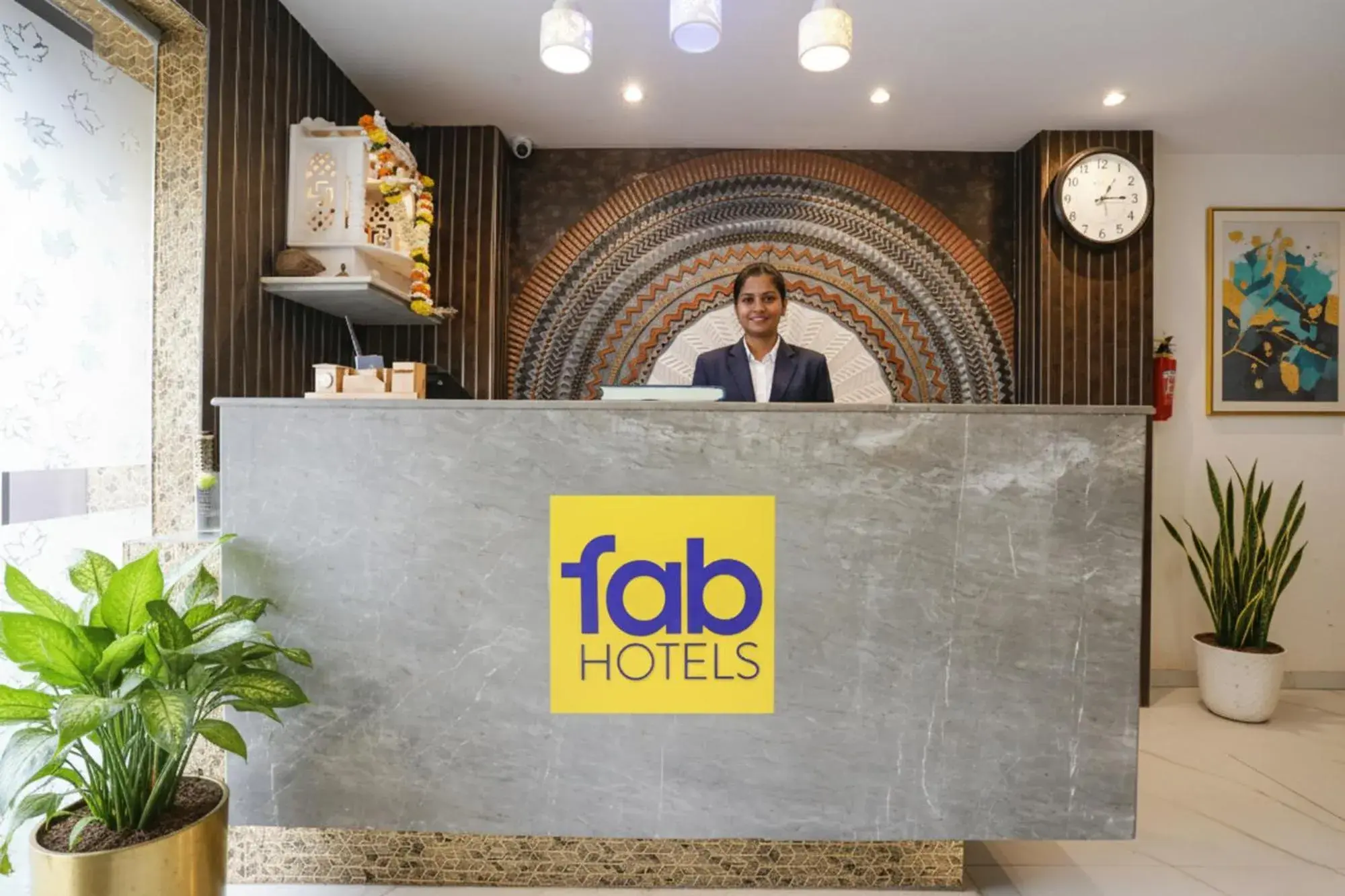 Lobby or reception in FabHotel Atithi Residency I - Nr BKC Lobby or reception in FabHotel Atithi Residency I - Nr BKC