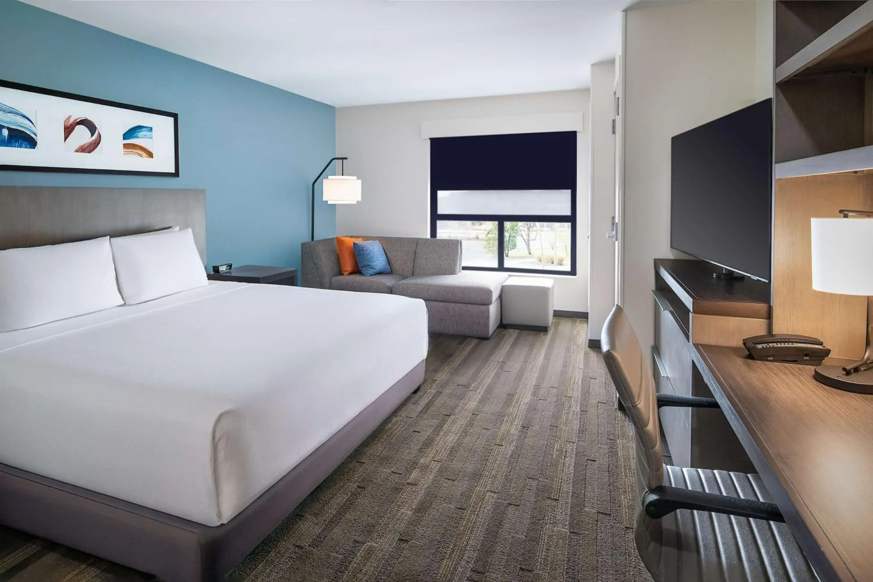 Bedroom, Bed in Hyatt House Auburn Hills/Detroit Bedroom, Bed in Hyatt House Auburn Hills/Detroit
