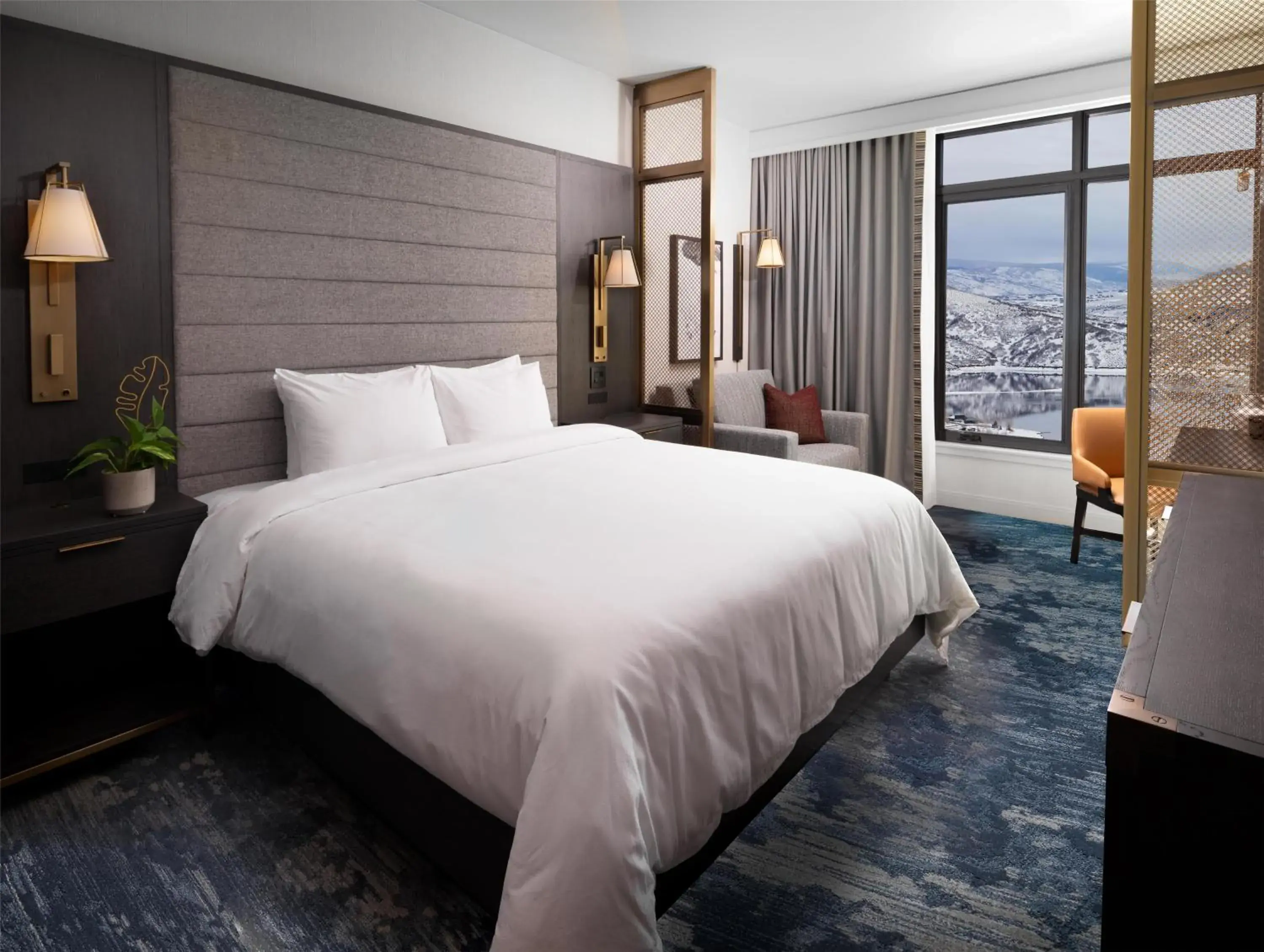 View (from property/room), Bed in Grand Hyatt Deer Valley View (from property/room), Bed in Grand Hyatt Deer Valley