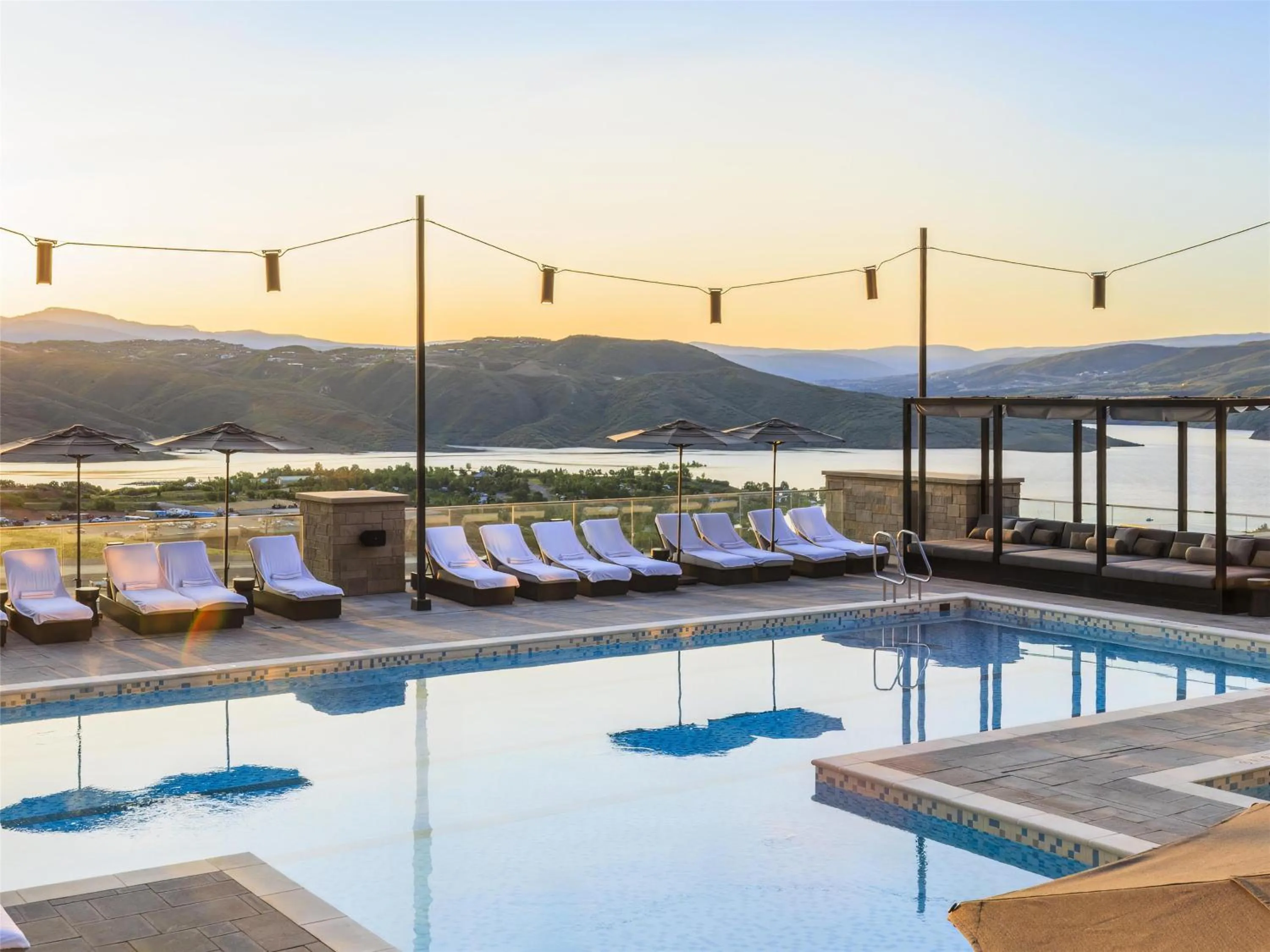 Swimming pool in Grand Hyatt Deer Valley
