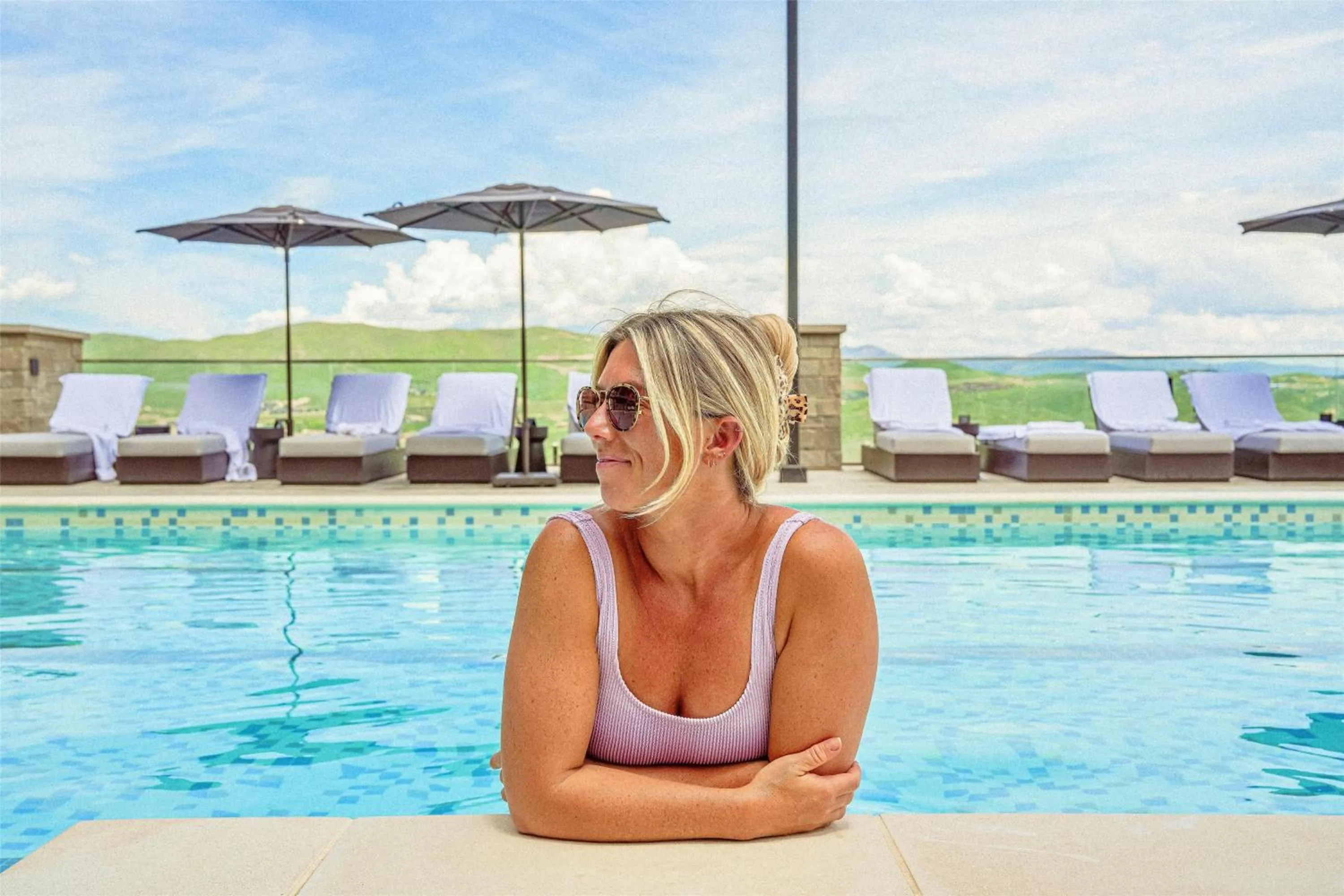 Swimming pool in Grand Hyatt Deer Valley