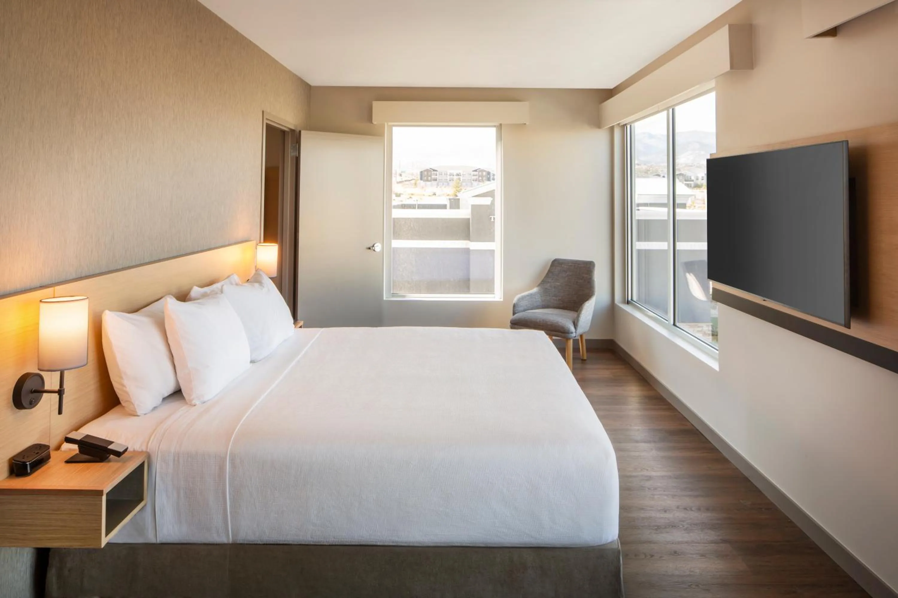 Bedroom, Bed in Hyatt Place Reno