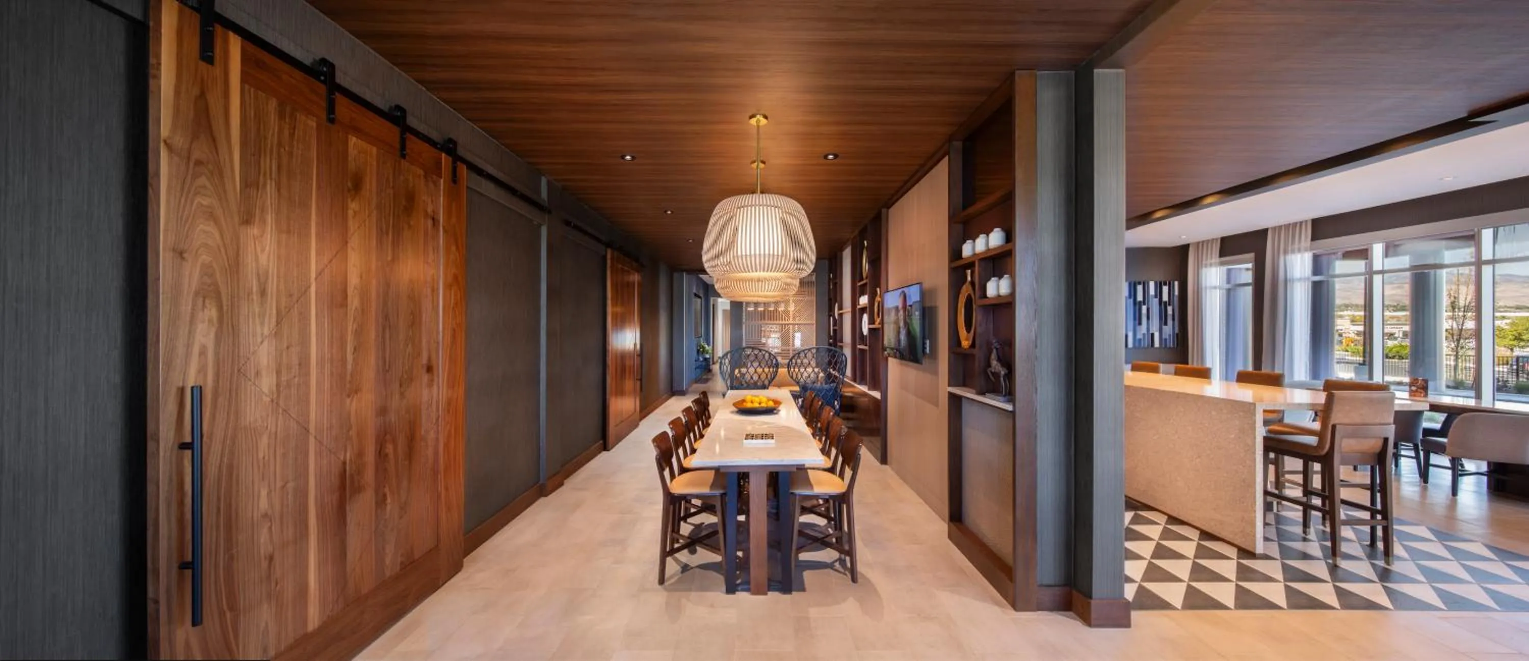 Communal lounge/ TV room in Hyatt Place Reno