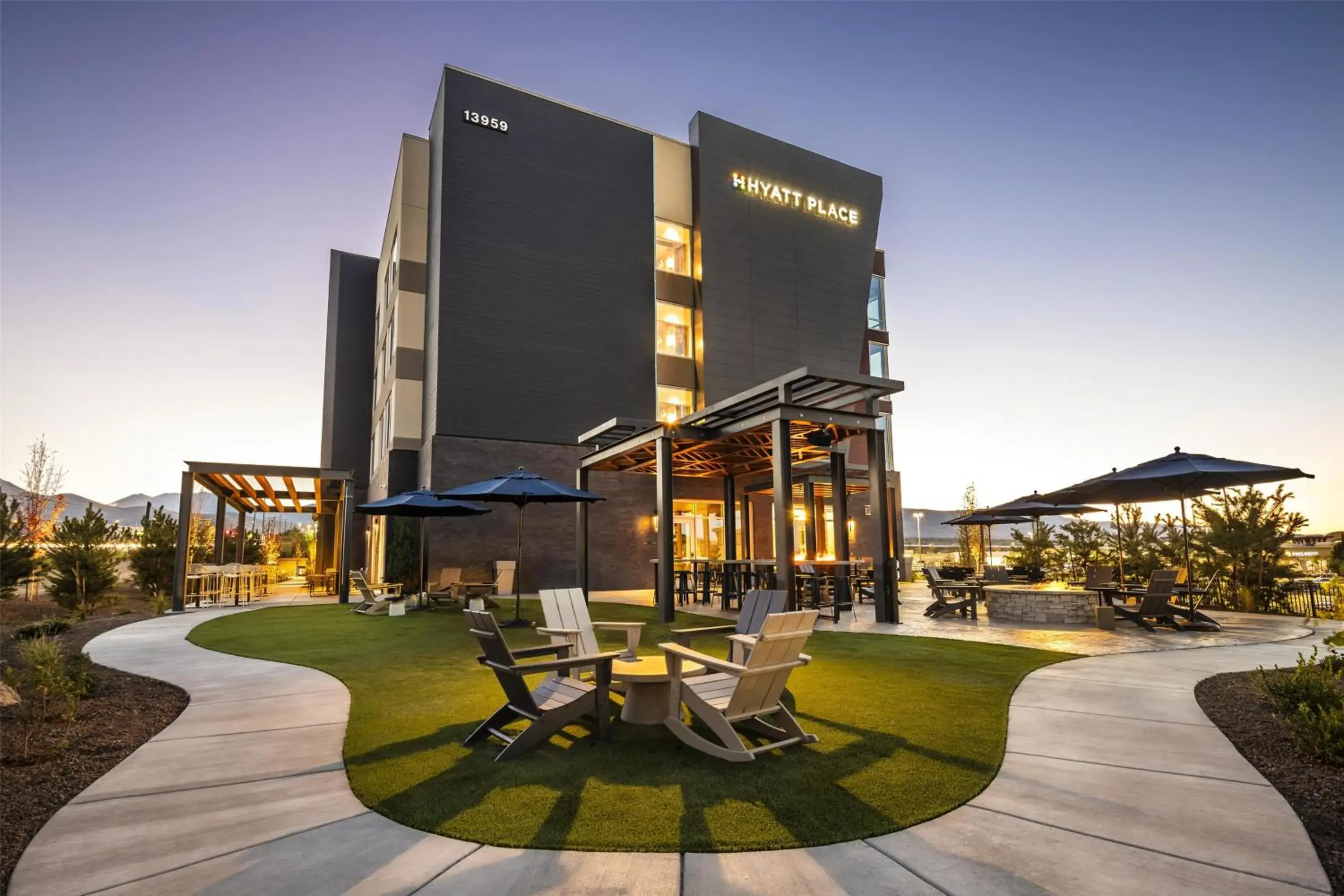 Property building in Hyatt Place Reno Property building in Hyatt Place Reno