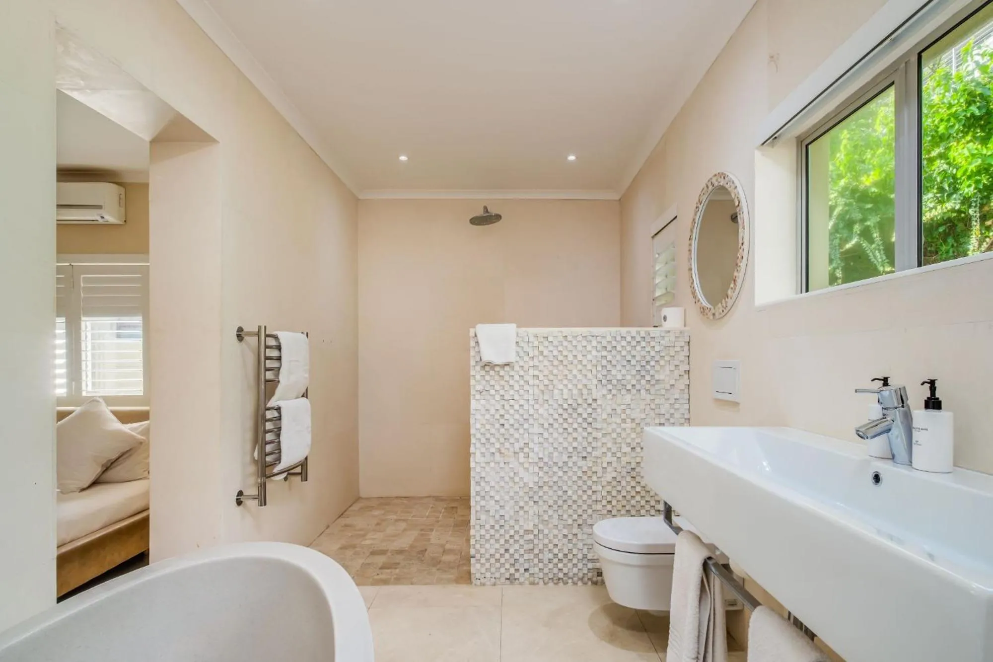 Shower in Barbados