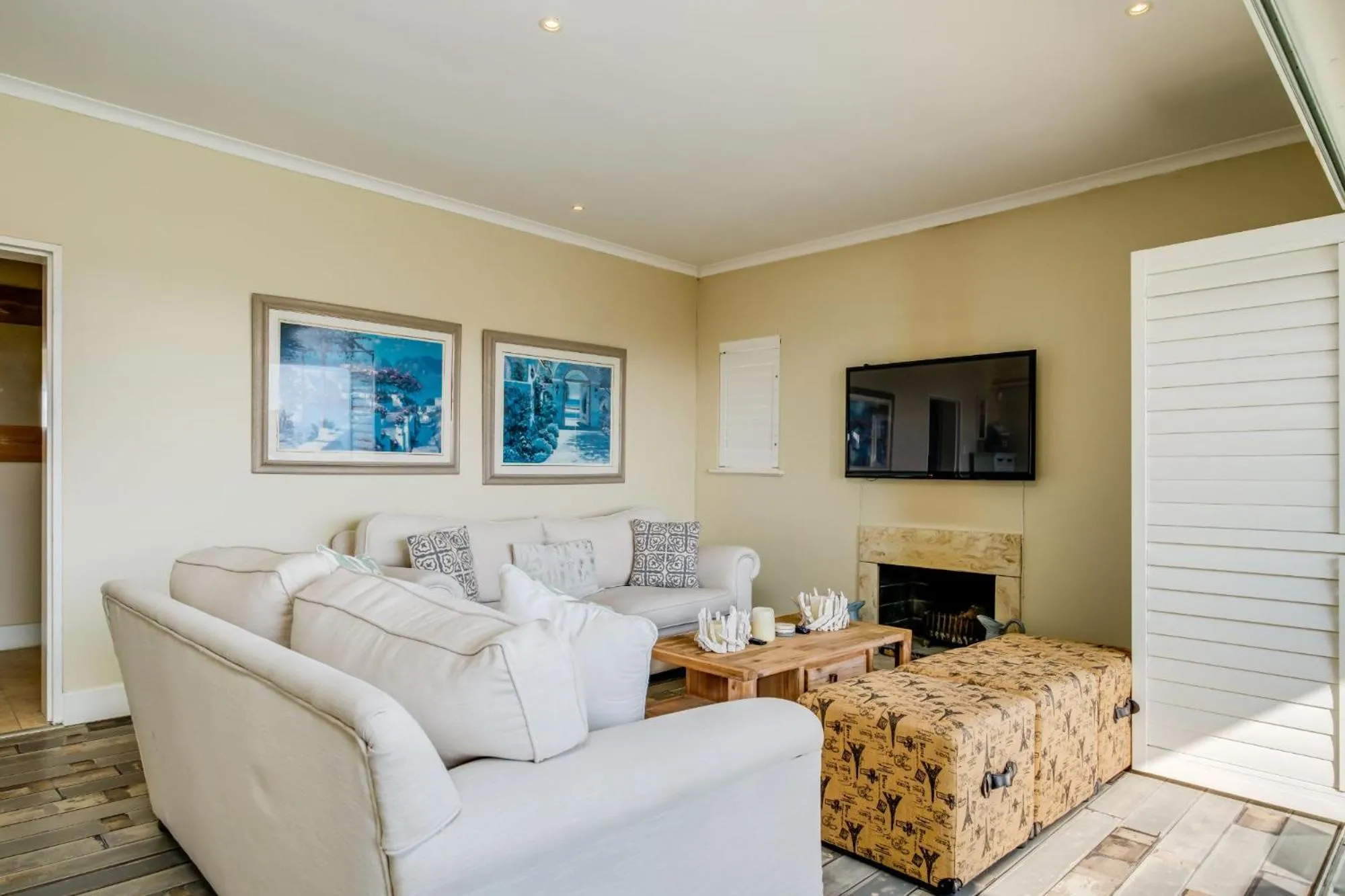 Living room in Barbados