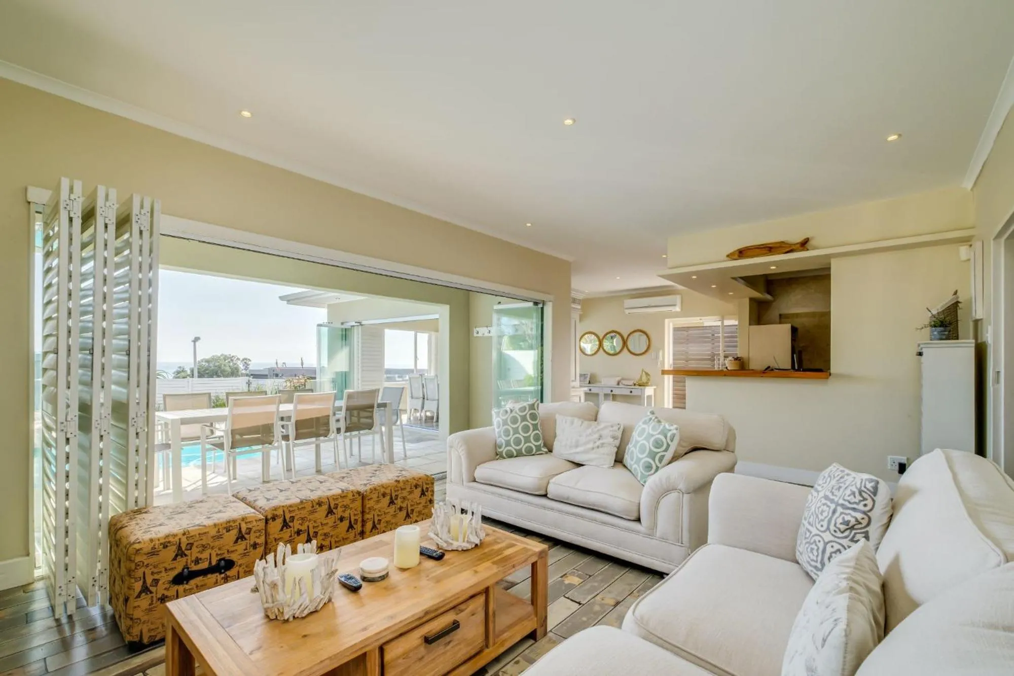 Living room in Barbados
