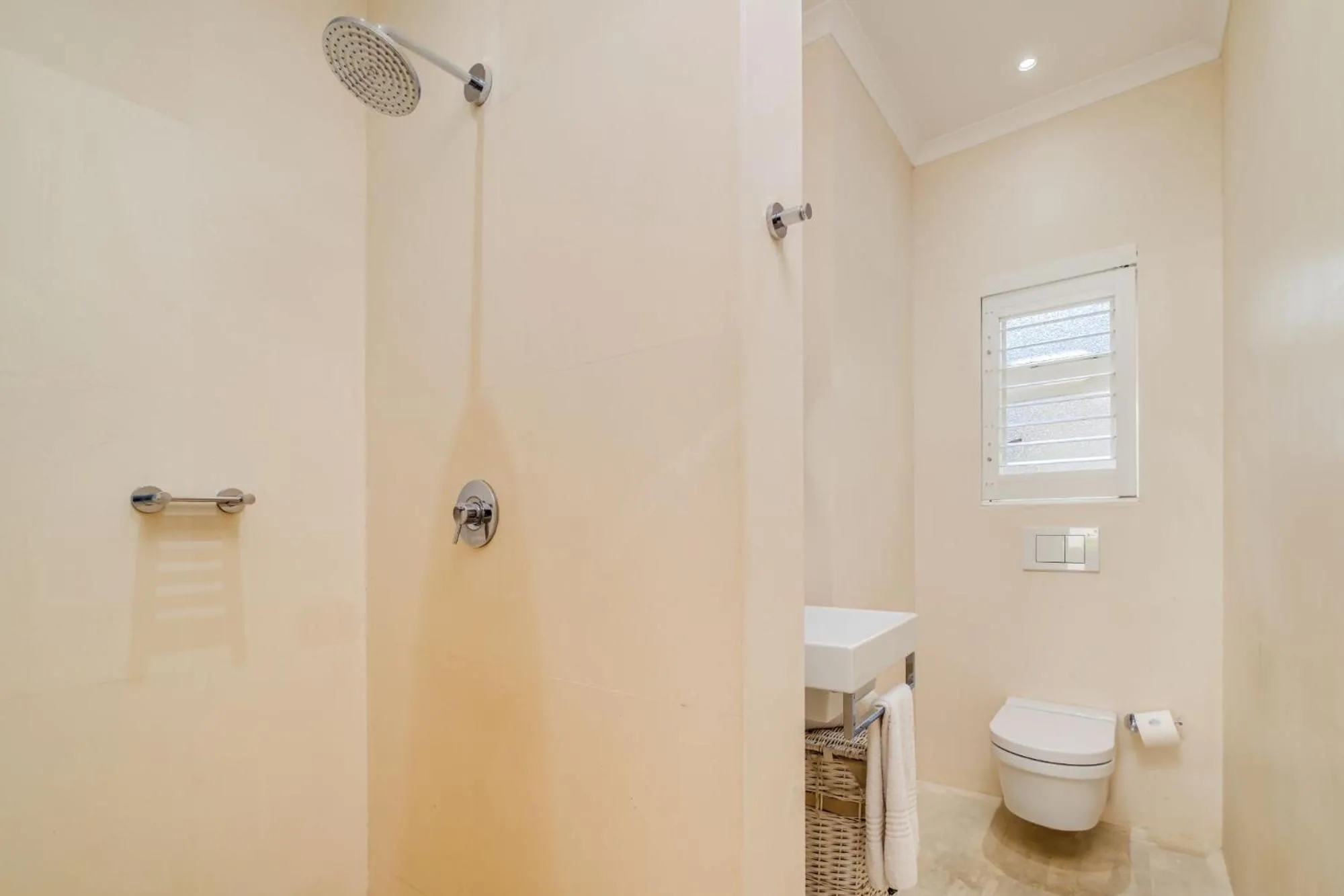 Shower in Barbados