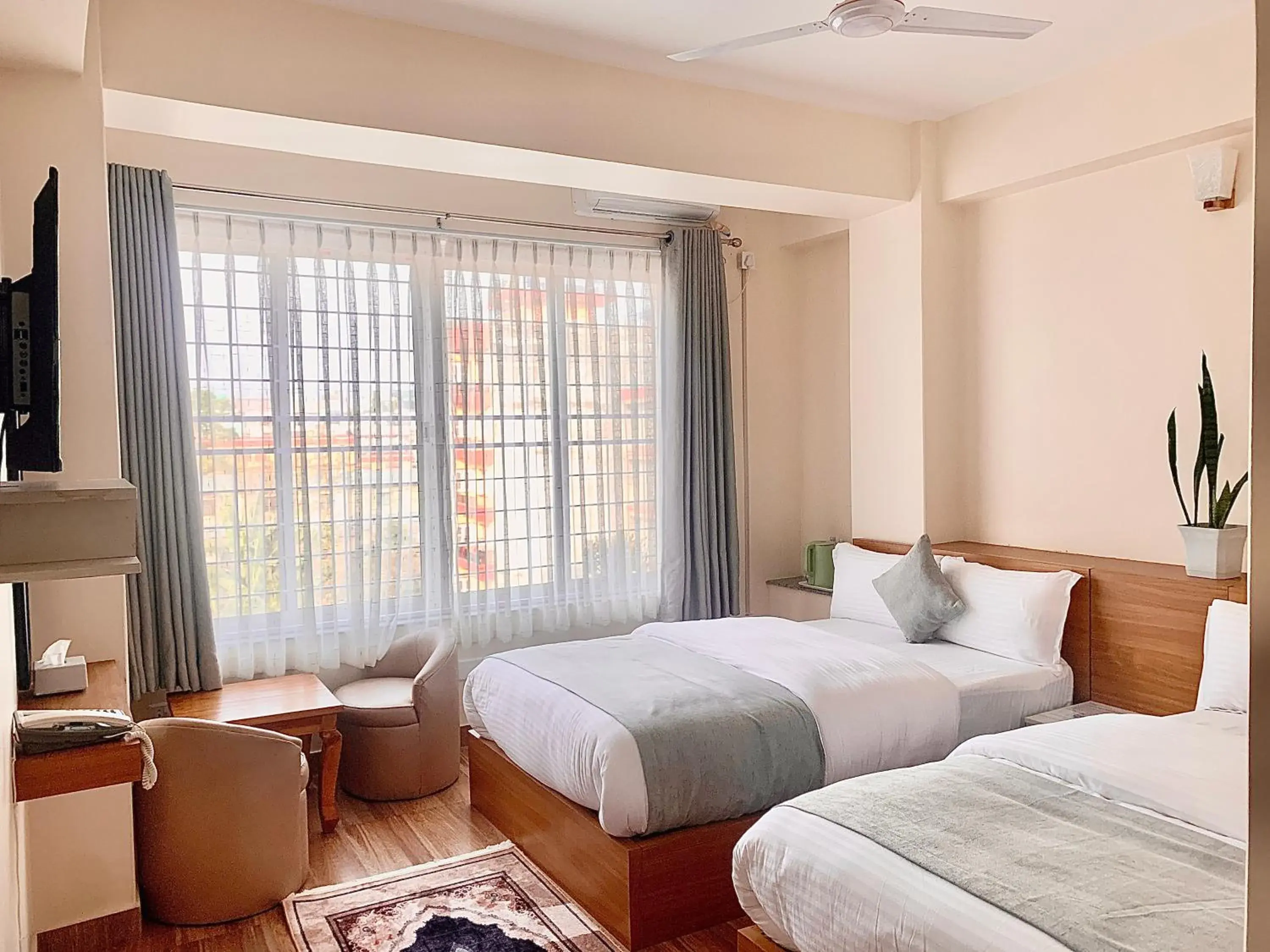 Bed in Namaste Guest House Bed in Namaste Guest House