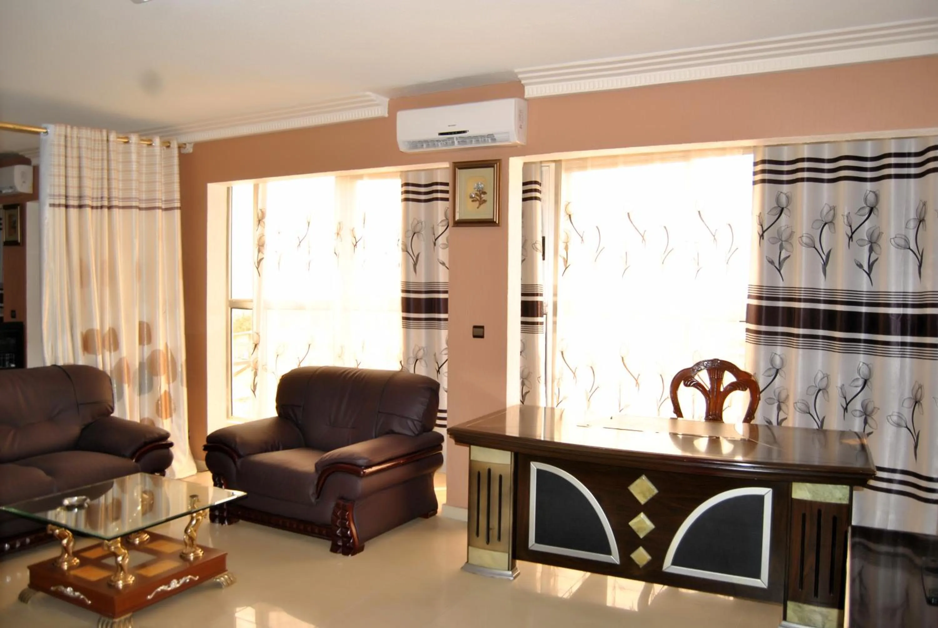 Seating area in Riviera Hotel Benin