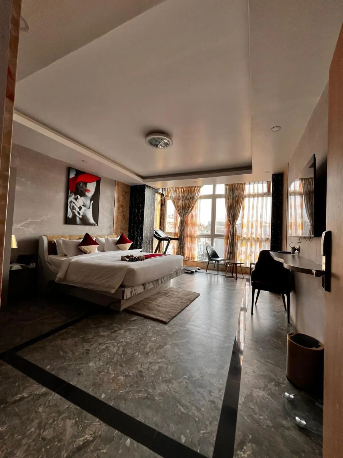 Bedroom, Bed in Hotel Robot