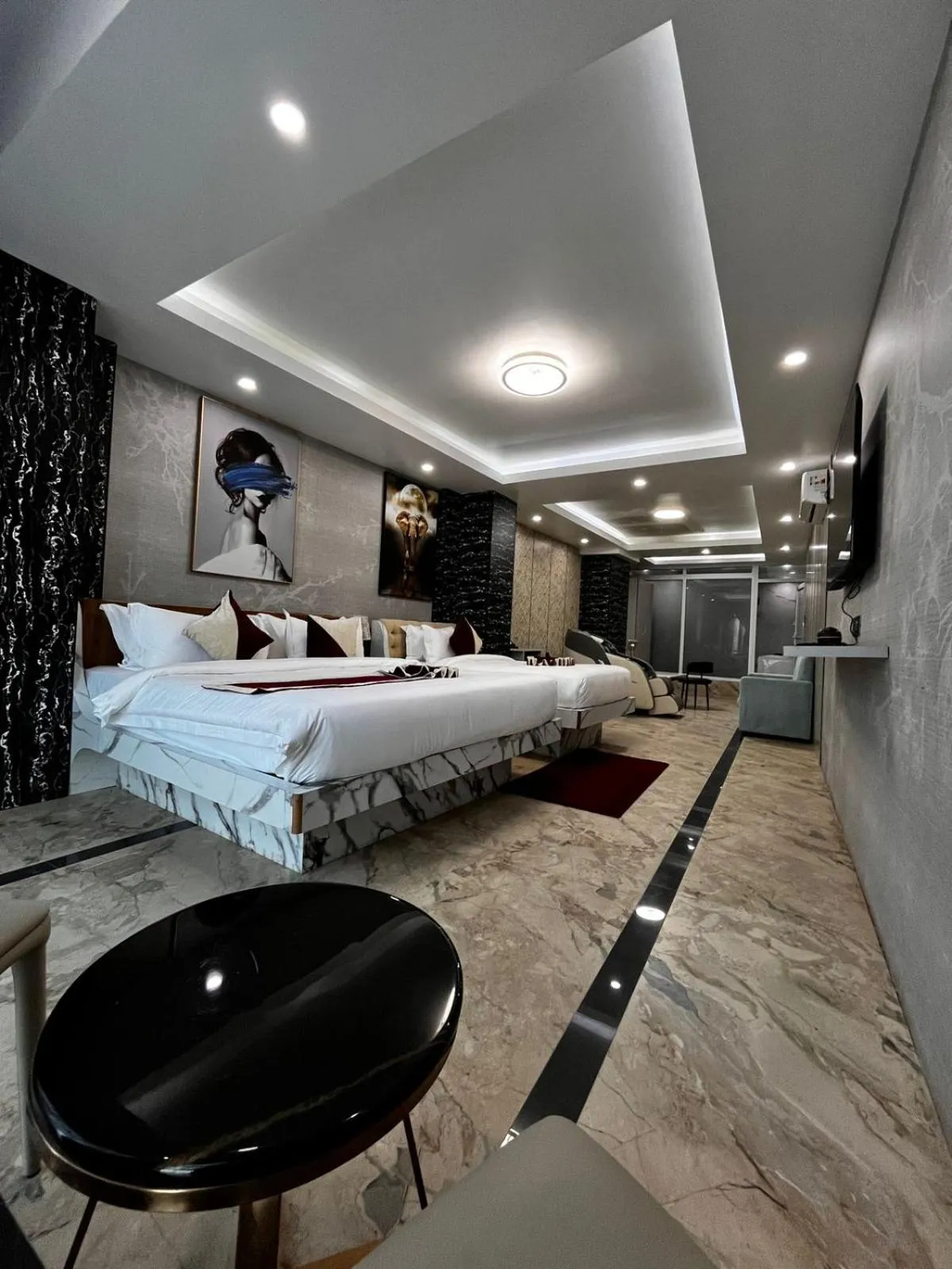 Bedroom, Bed in Hotel Robot