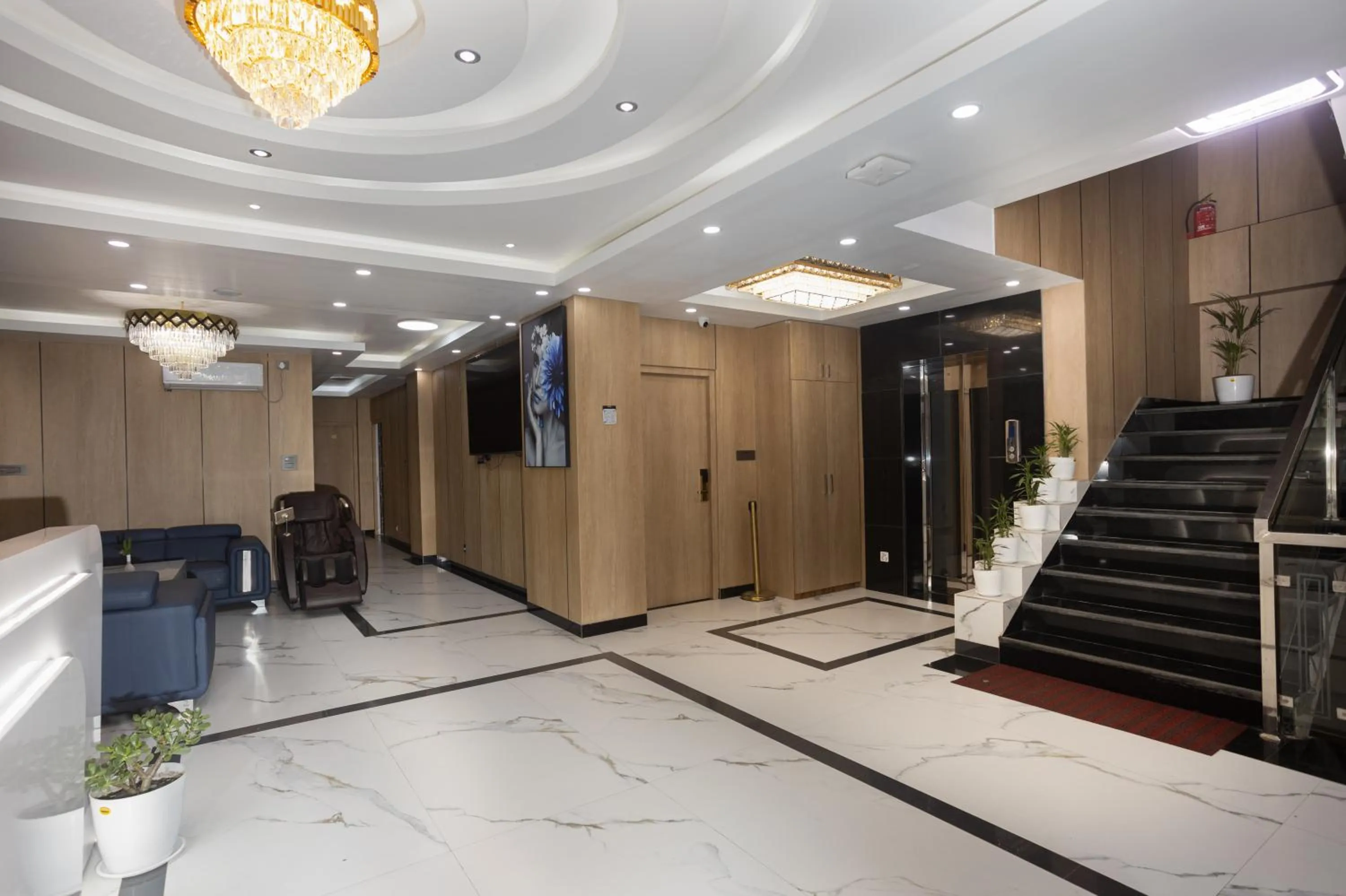 Lobby or reception in Hotel Robot