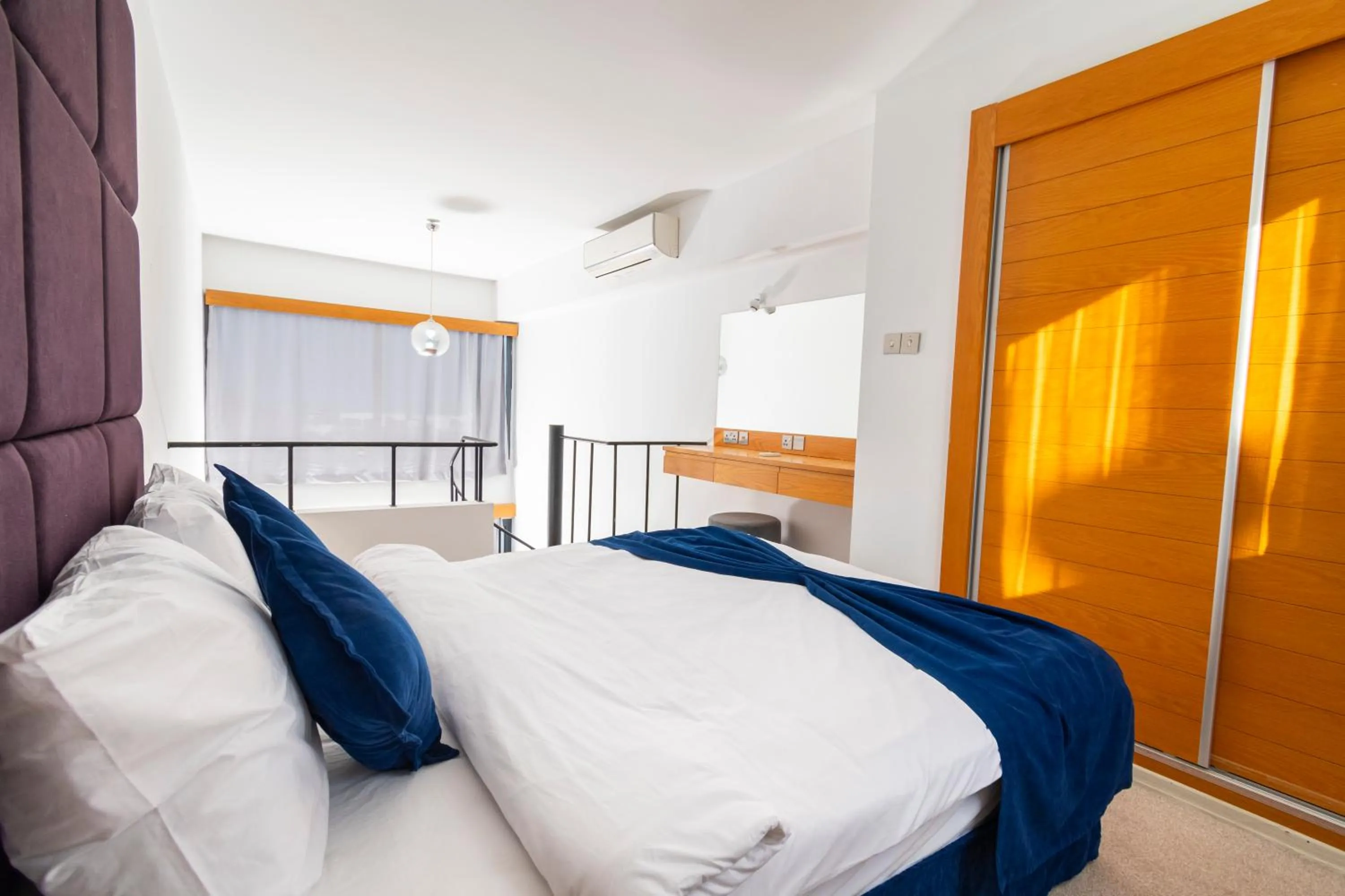 Bed in Bellapais Oasis Hotel