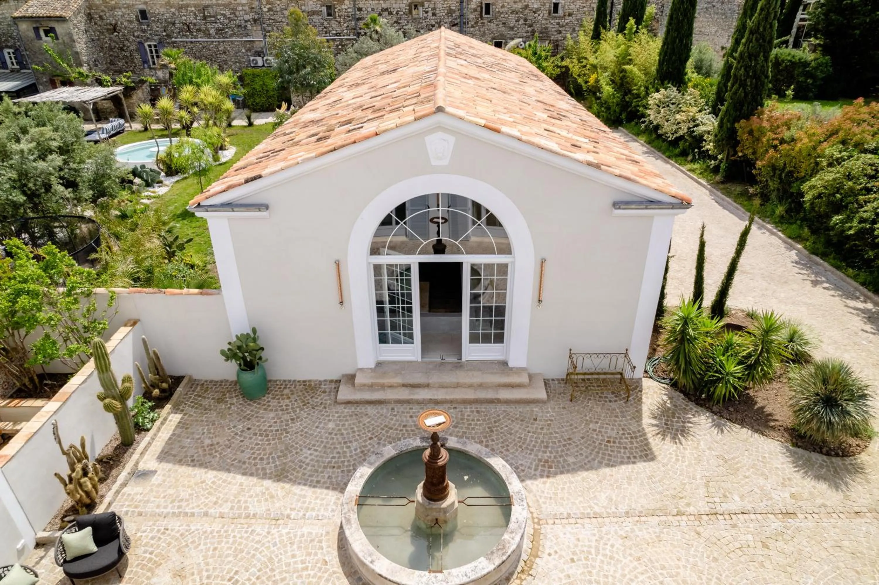 Swimming pool in Secret d'Uzès - Le Loft - Avec piscine chauffée
