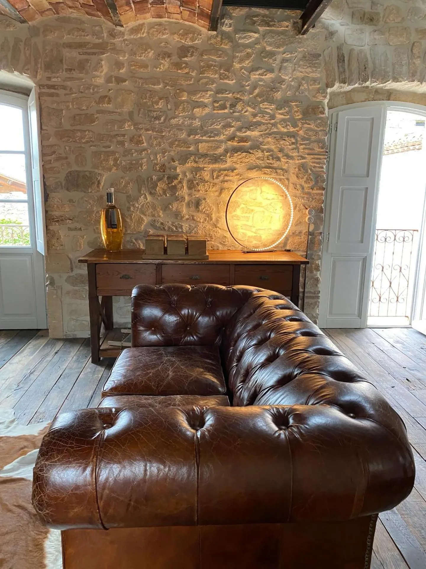 Living room in Secret d'Uzès - Le Loft - Avec piscine chauffée