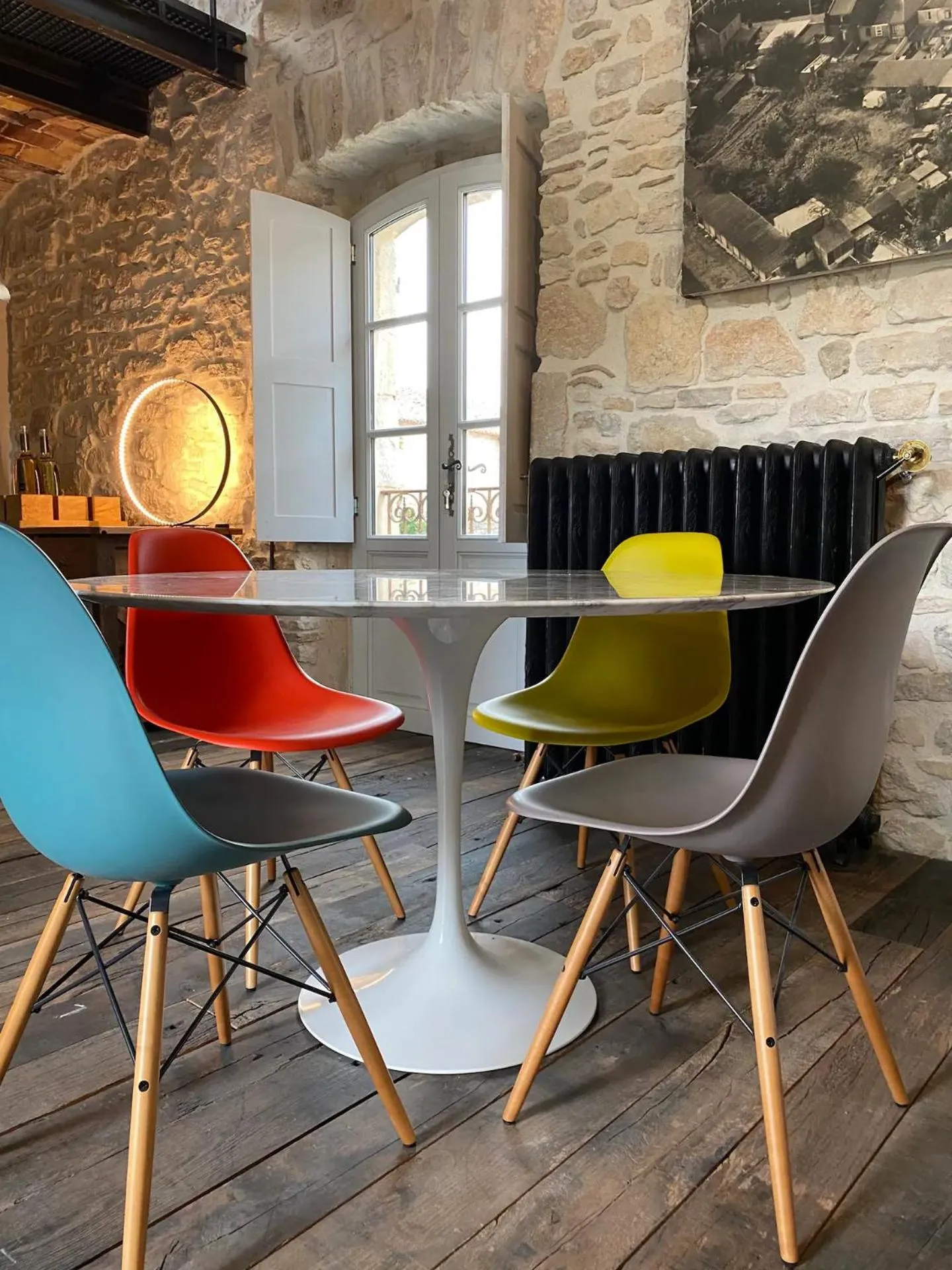 Dining area in Secret d'Uzès - Le Loft - Avec piscine chauffée