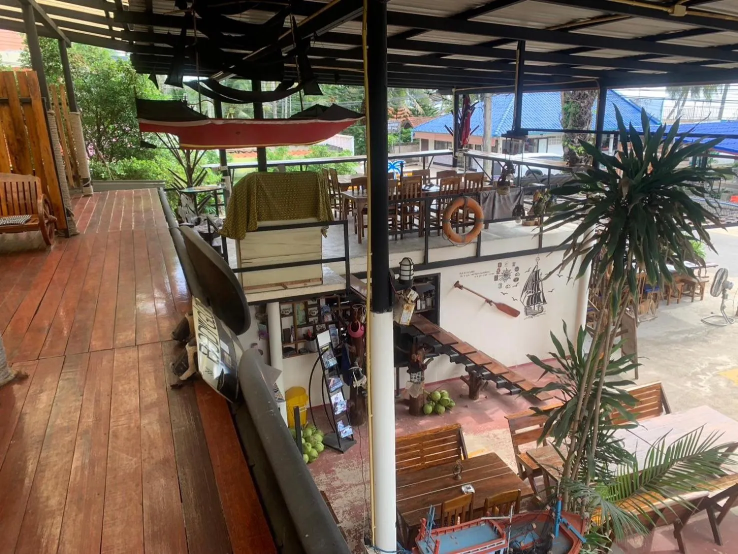 Balcony/Terrace in Hotel Seaview Pirates Terrace