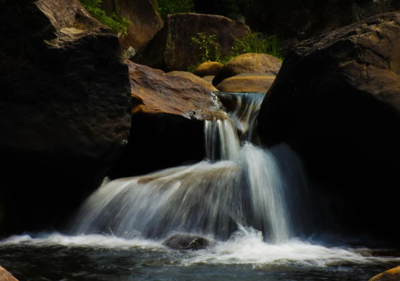 Natural landscape in Belihuloya Adventure Camp By Eco Team