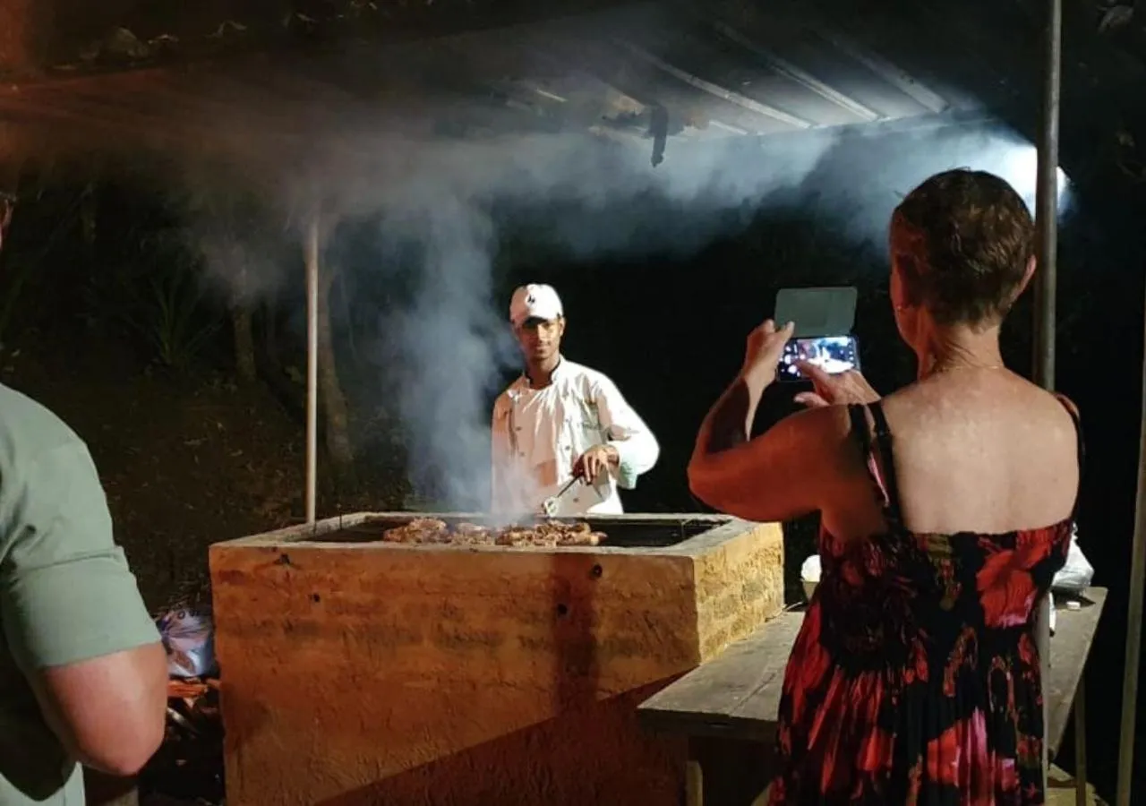 BBQ facilities in Belihuloya Adventure Camp By Eco Team