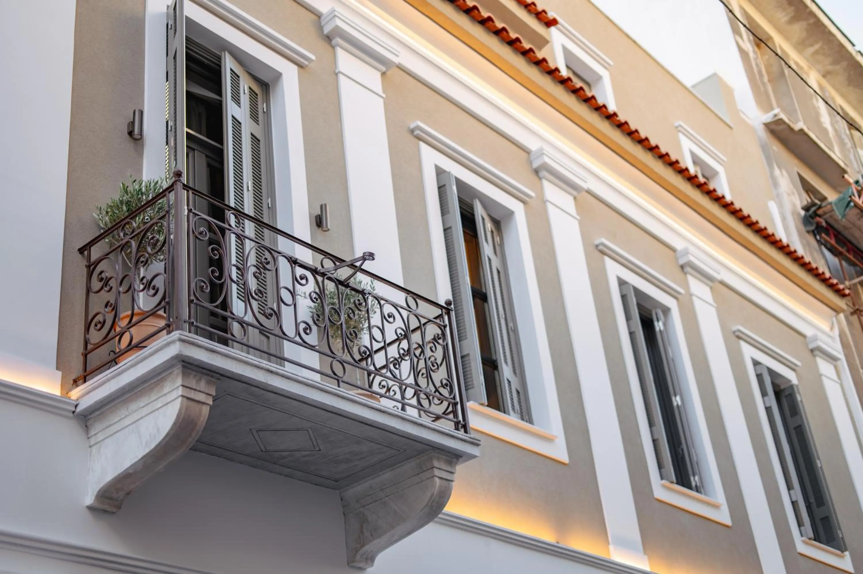 Property building in Emerald Hotel Athens