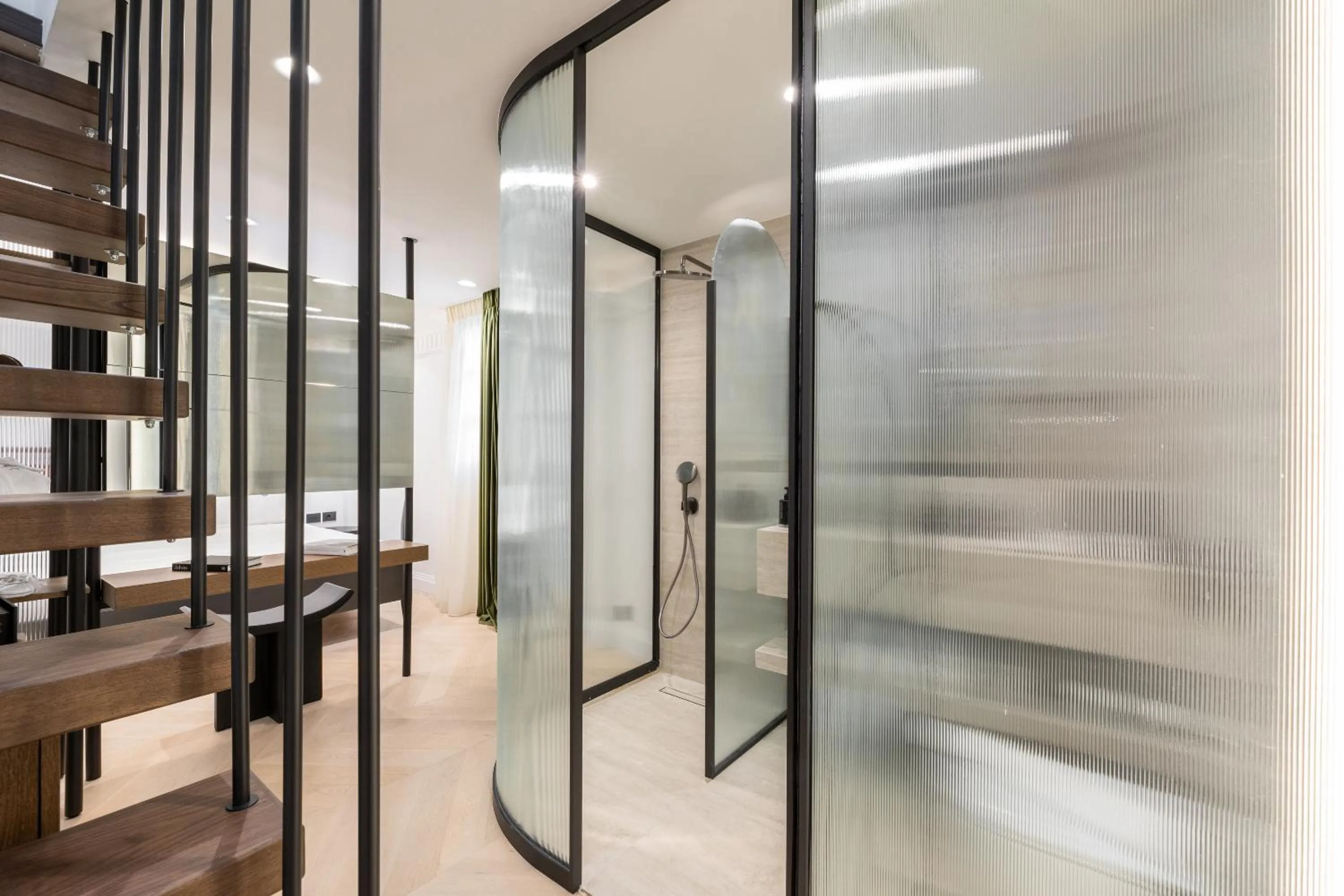 Bathroom in Emerald Hotel Athens