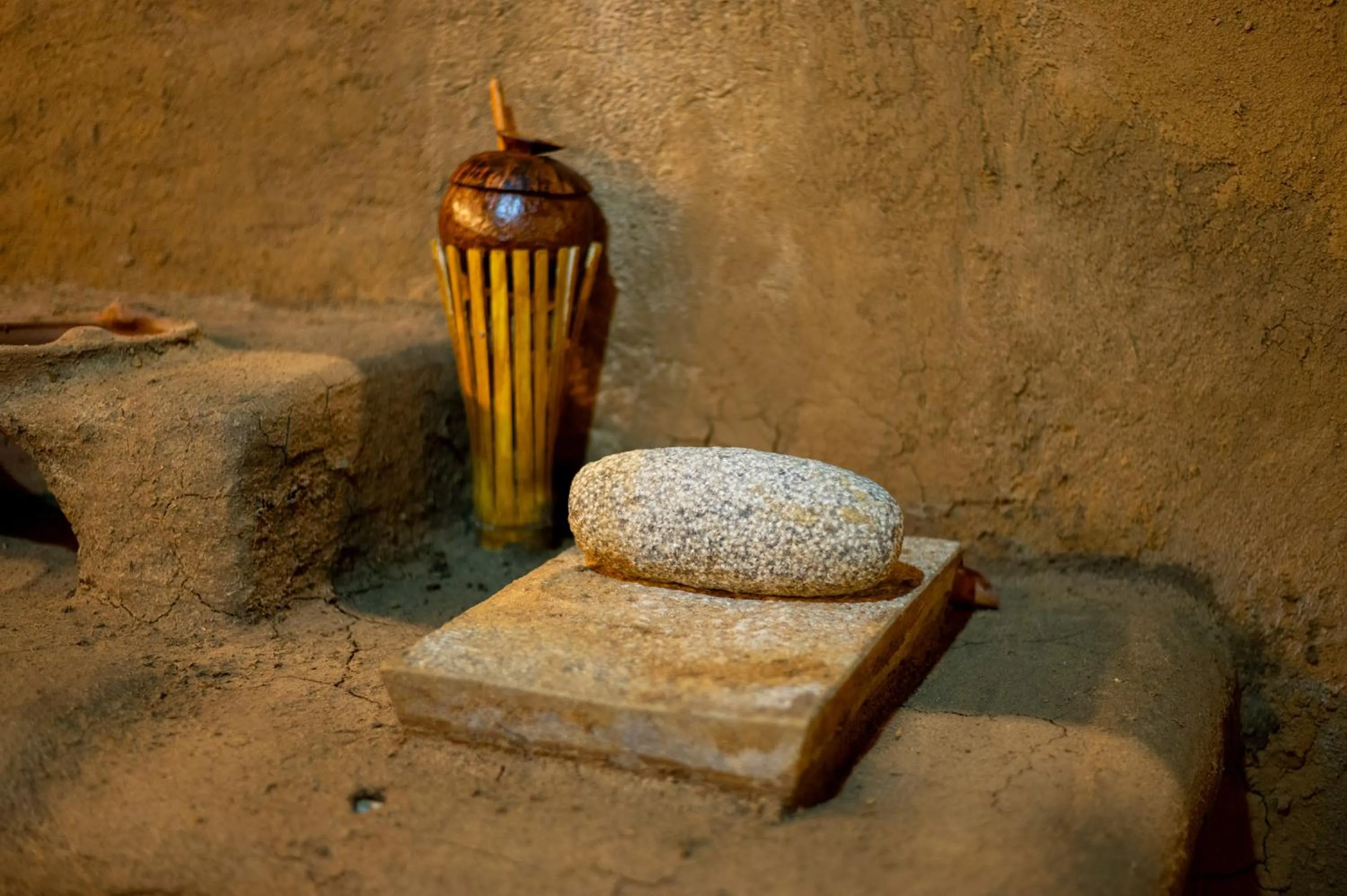 Decorative detail in Ayurvedic Lanka Wellness Hotel